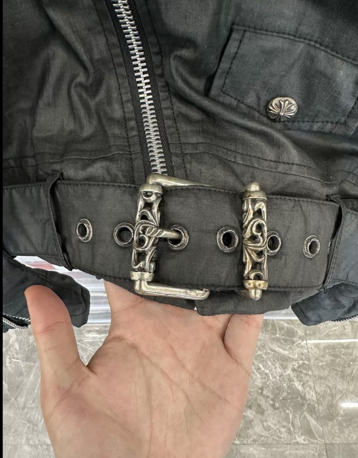 Chrome Hearts Chrome hearts leather jacket Size US L / EU 52-54 / 3 - 5 Thumbnail