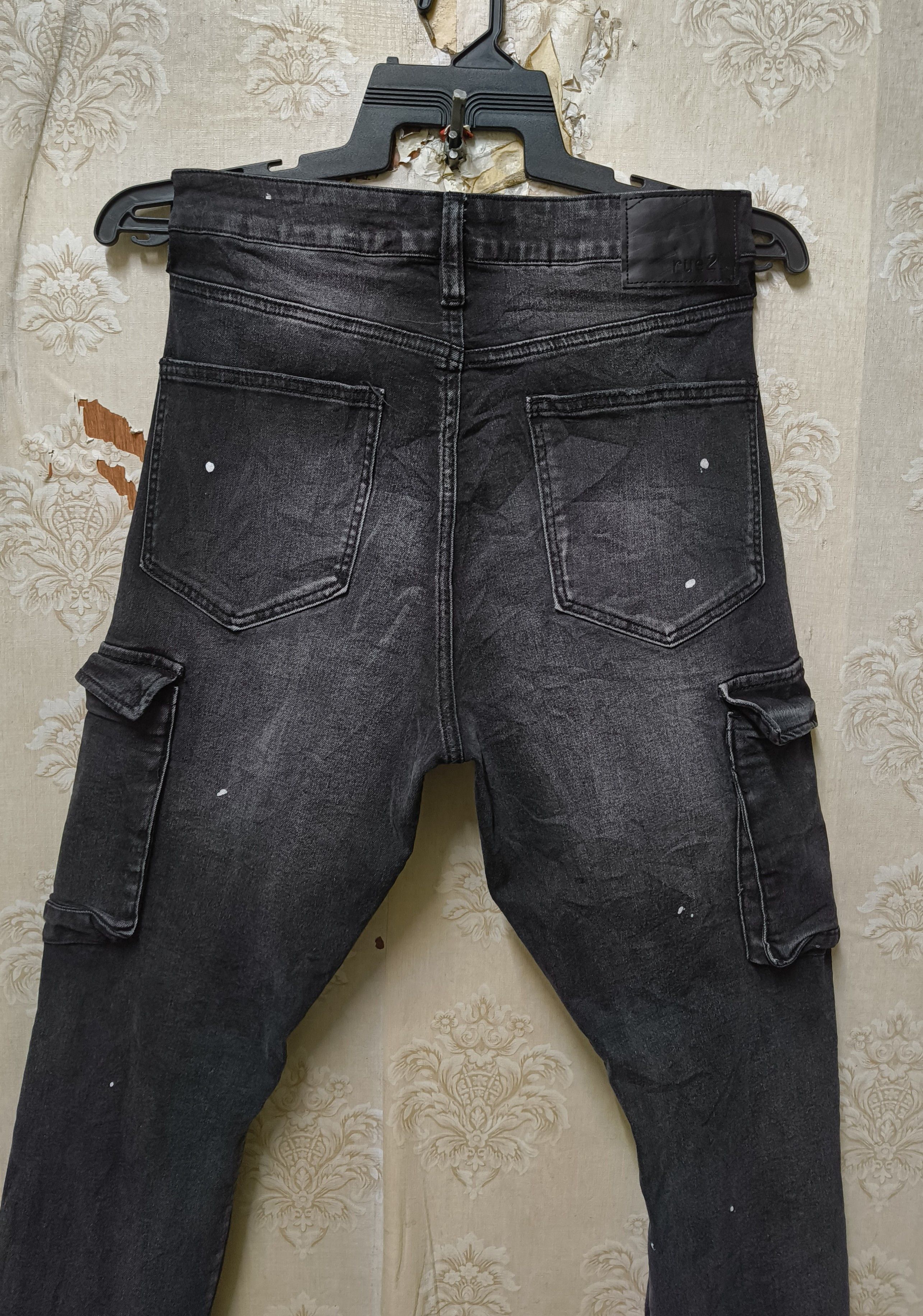 rue21 Rue21 Cargo Jeans Distressed denim Size US 34 / EU 50 - 4 Thumbnail