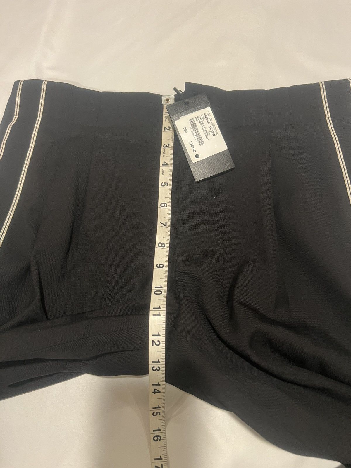 Saint Laurent Paris Saint laurent Hedi Slimane silver stripes mens pants. 52/36 Size US 36 / EU 52 - 5 Thumbnail