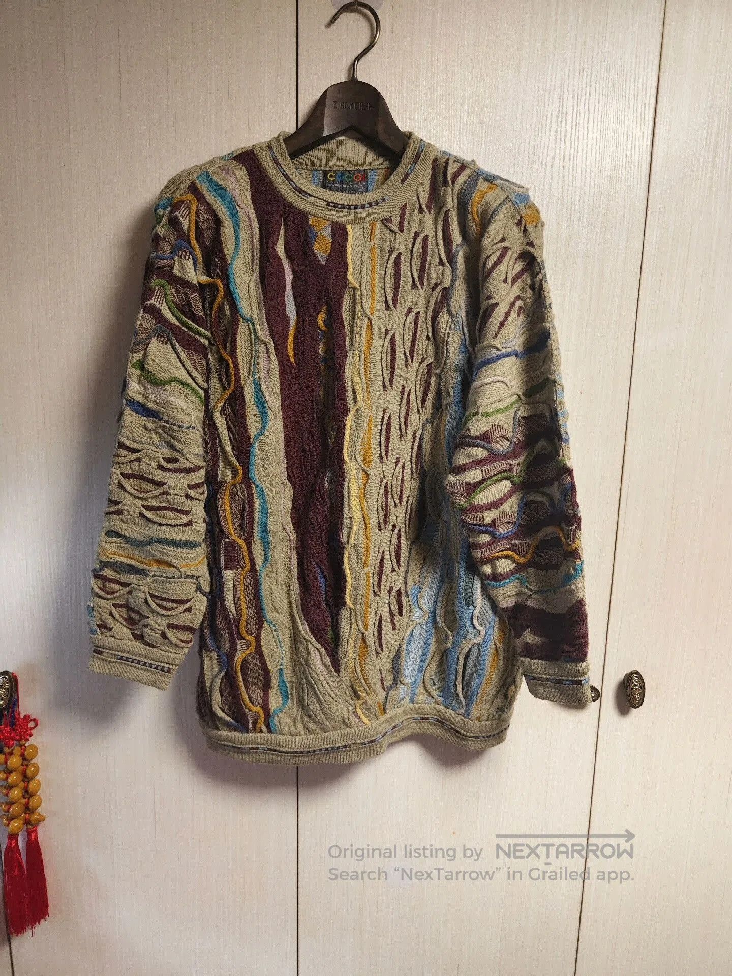 Vintage Vintage Coogi Bitter Melon Pattern Sweater. Size US M / EU 48-50 / 2 - 1 Thumbnail
