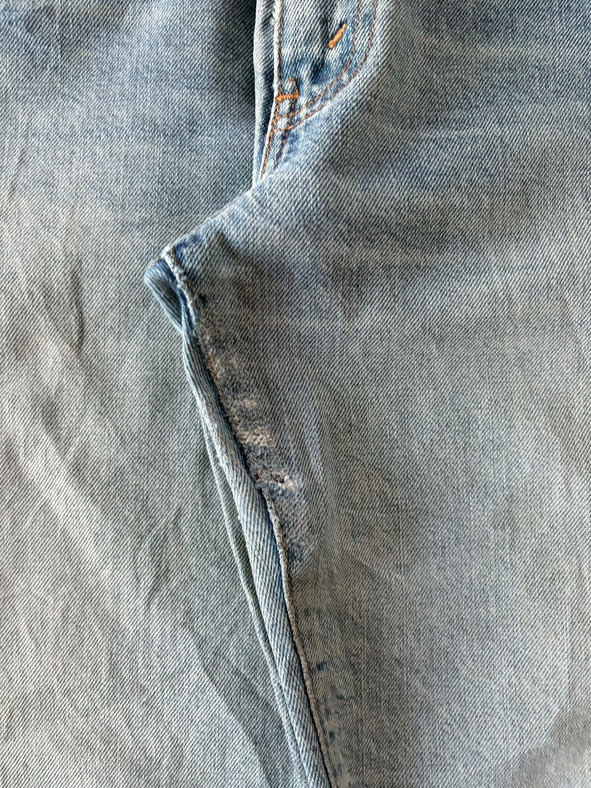 Levi's Vintage 90s Levis 502 Big E Selvedge Faded Wash Loose Jeans Size US 28 / EU 44 - 4 Thumbnail