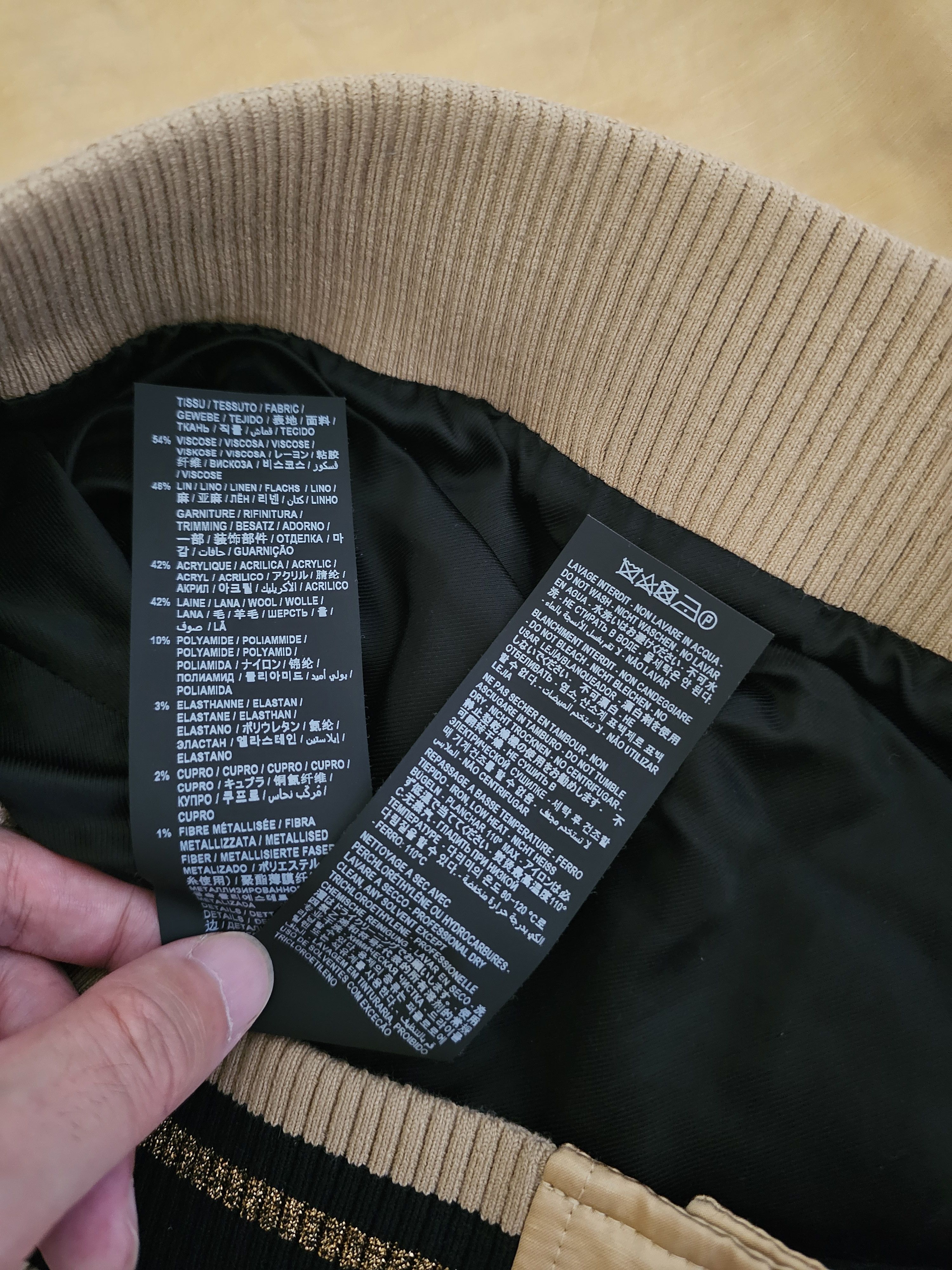 Saint Laurent Paris SAINT LAURENT Piped Quilted Satin Bomber Jacket Size 50 Size US M / EU 48-50 / 2 - 8 Thumbnail