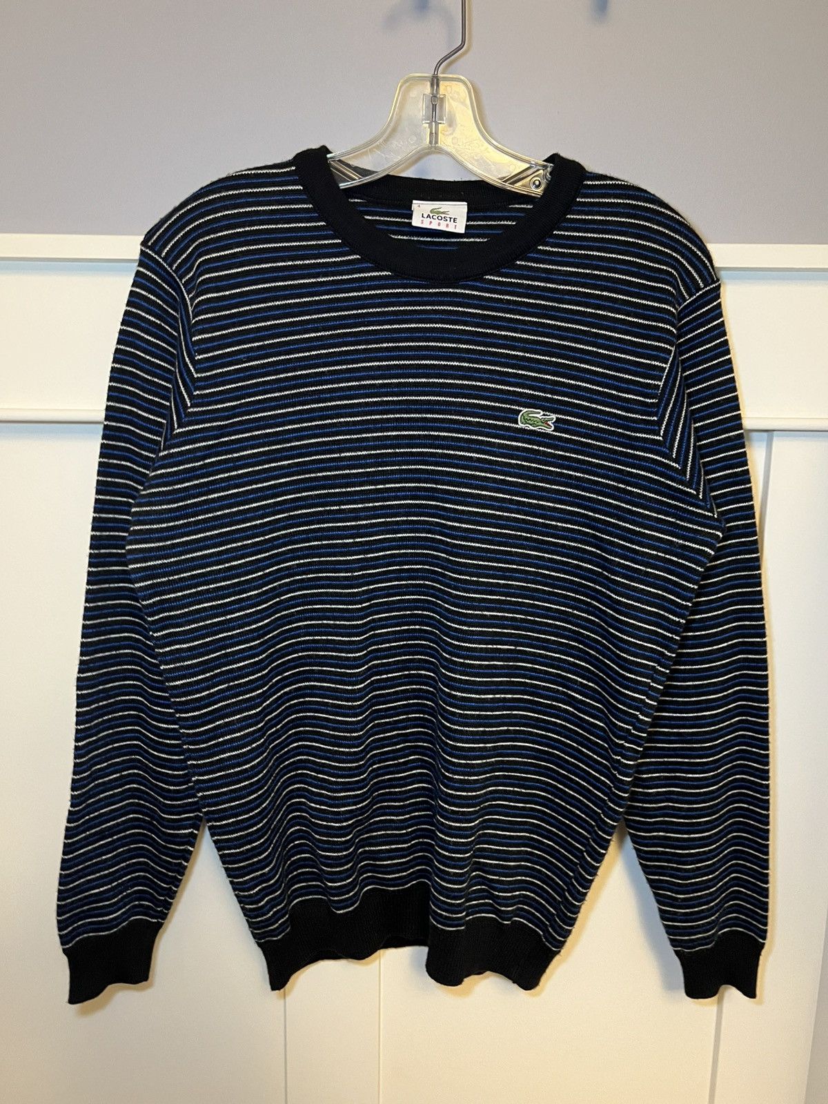 Lacoste Vintage Lacoste sport wool blend sweater Size US L / EU 52-54 / 3 - 1 Thumbnail