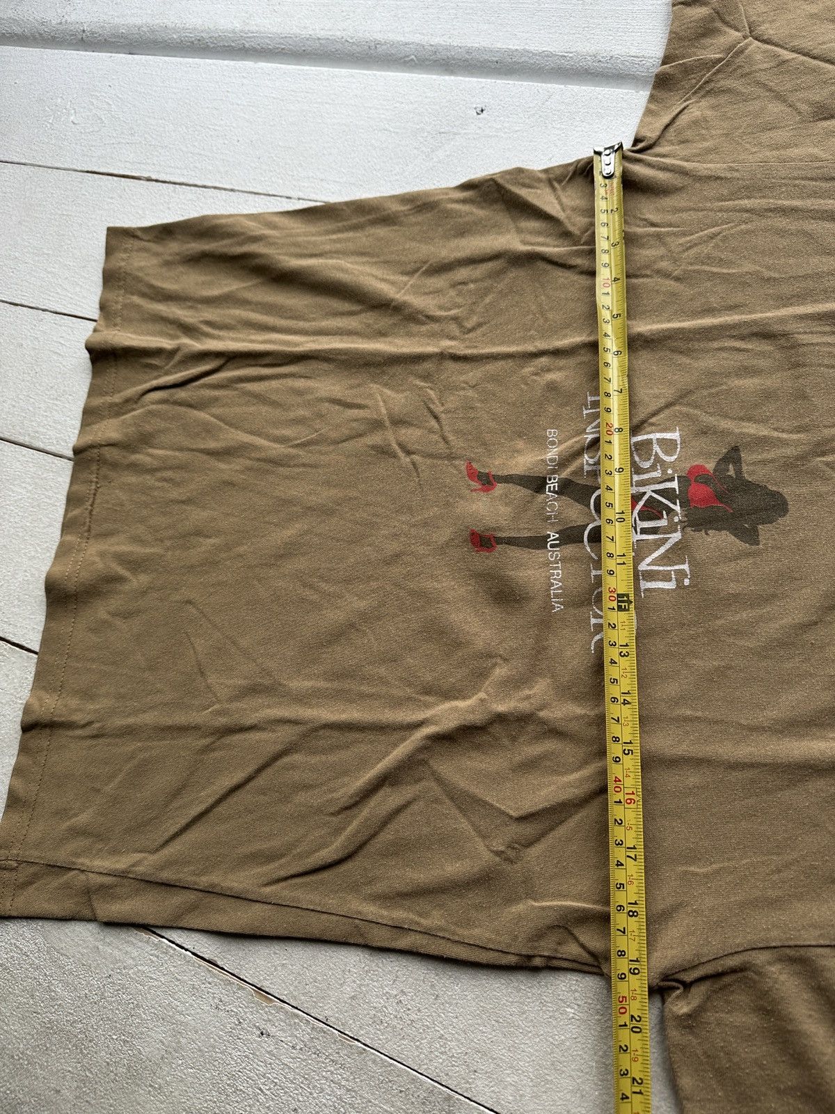 Vintage 🚨 VNTG BIKINI INSPECTOR SEXY 18+ Australia Tee Shirt Size US S / EU 44-46 / 1 - 19 Thumbnail