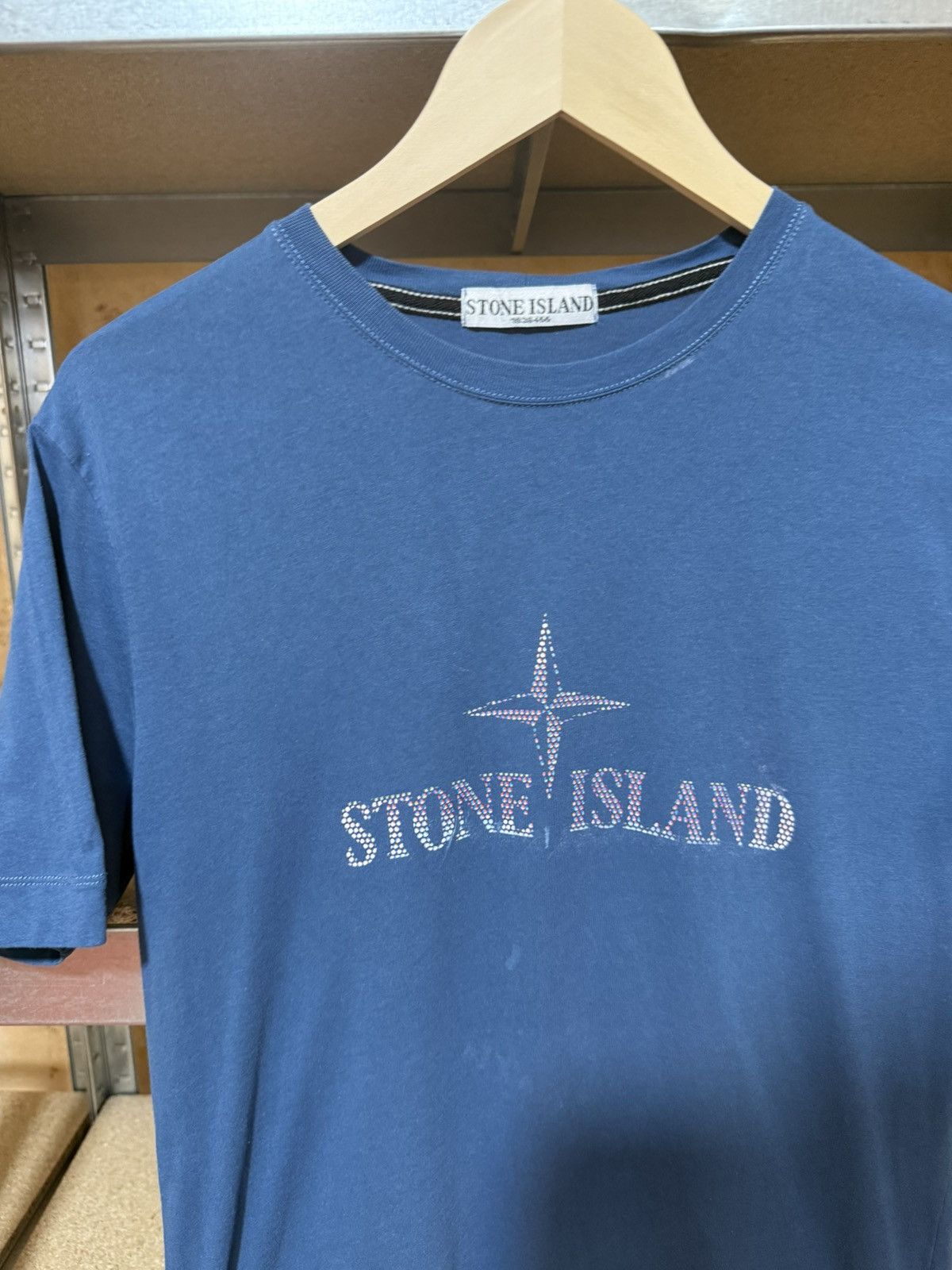 Stone Island × Vintage Rare Vintage 2000’s Stone Island T-Shirt Y2K Hype Size US M / EU 48-50 / 2 - 7 Thumbnail