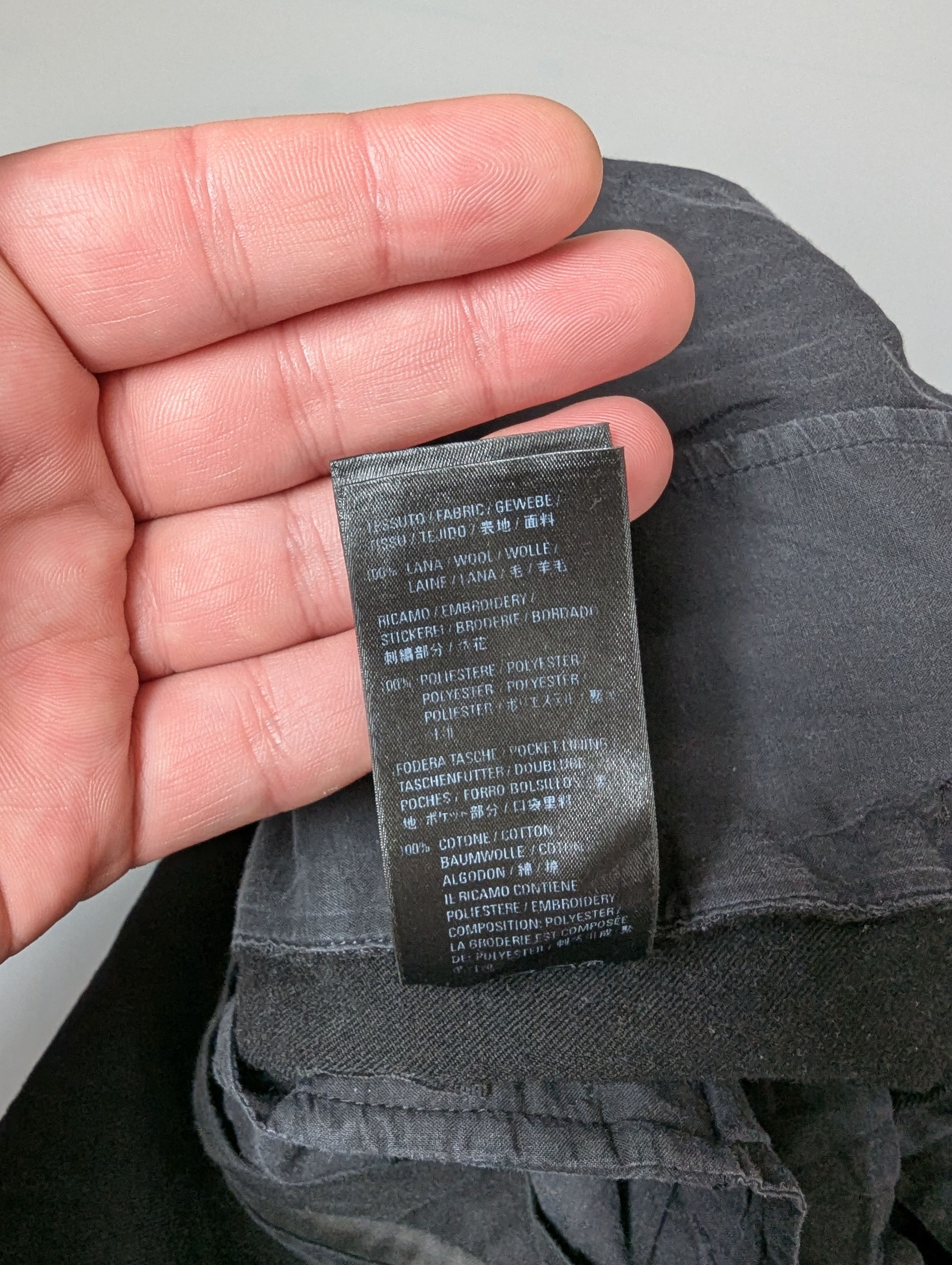 Balenciaga Balenciaga Cropped Wool Tailored Pants Size 46 Size 32" / US 10 / IT 46 - 11 Thumbnail