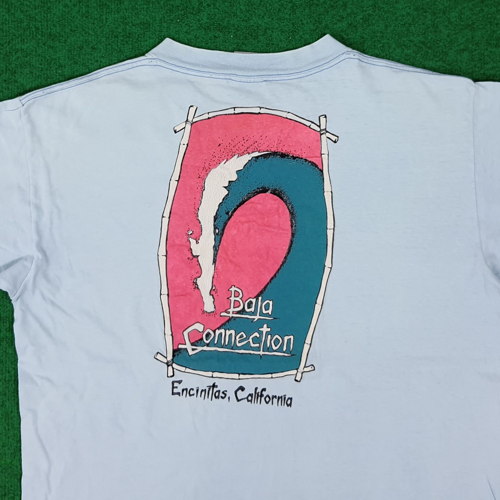 Vintage Vintage Baja Connection Surf Travel Company Tshirt Size US L / EU 52-54 / 3 - 2 Thumbnail