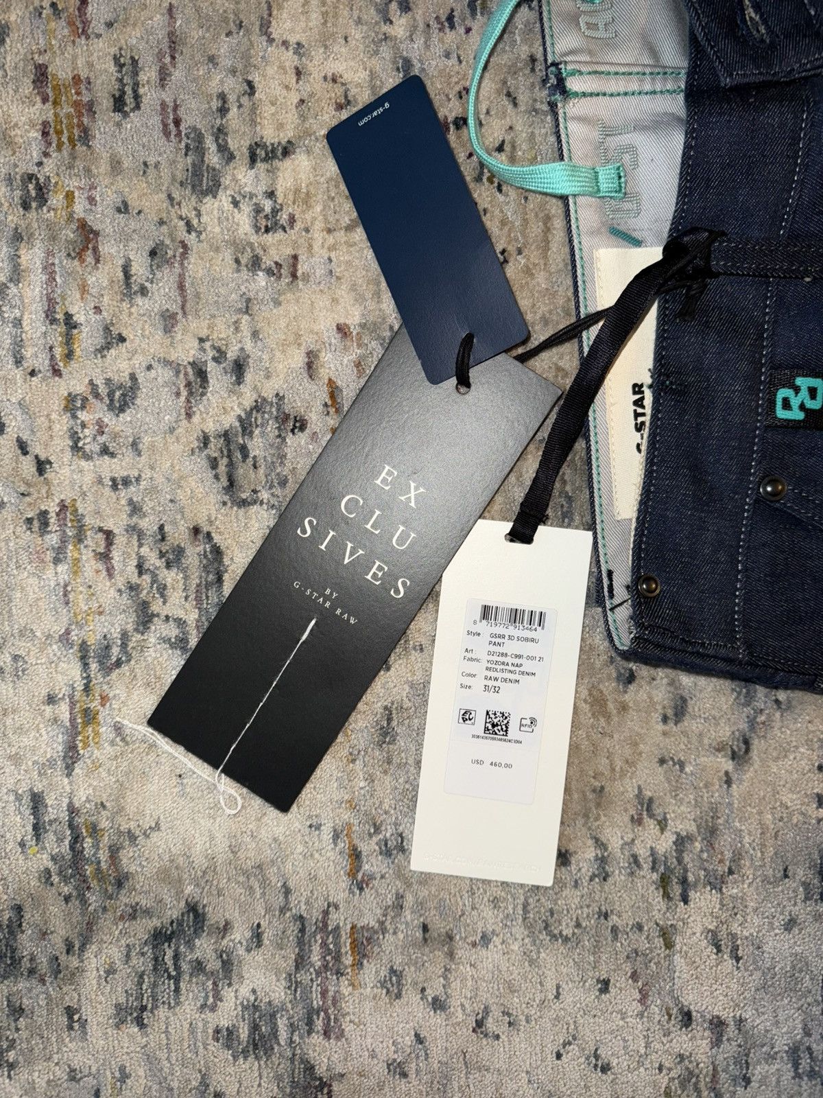 G-Star G-Star Raw GSRR 3D SOBIRU PANTS Sz 31/32 Size US 31 - 2 Thumbnail