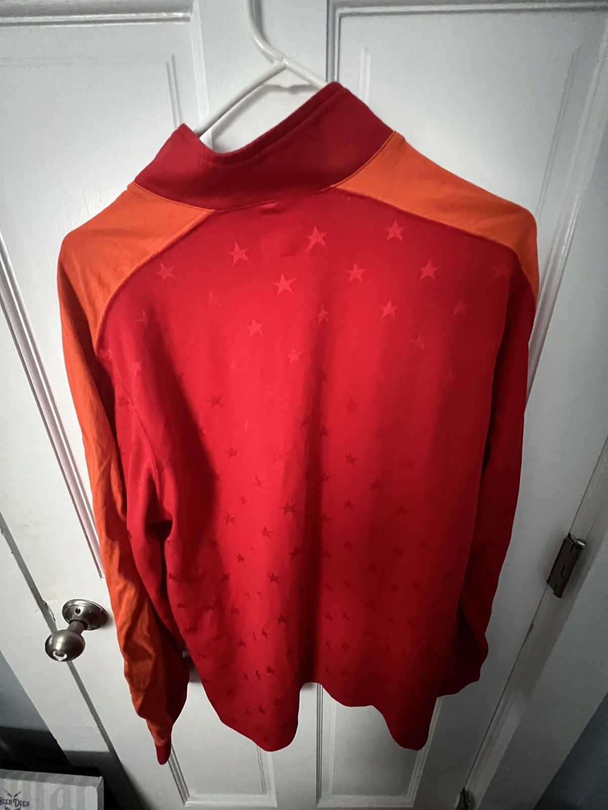 Supreme Supreme Track Half Zip Pullover Jacket Sweater Red Size US L / EU 52-54 / 3 - 3 Thumbnail