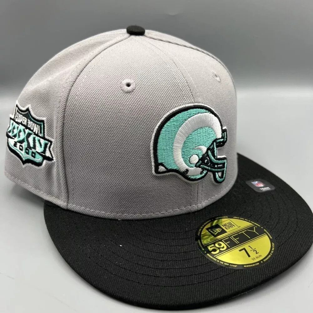 New Era Cleveland Browns Hat Men 7 1/2 Superbowl XXXIV Fitted Cap Size ONE SIZE - 1 Thumbnail