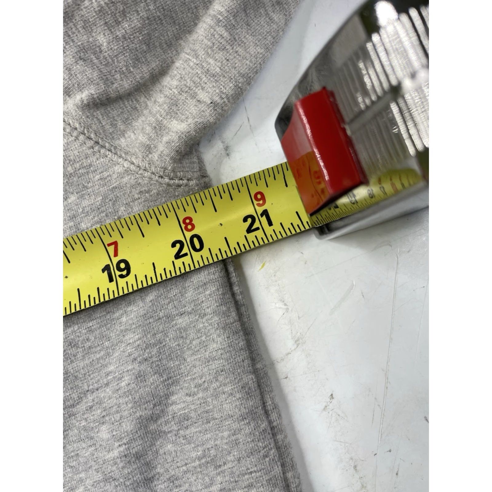 Nike VINTAGE Nike Mock Neck T-Shirt Mens Small S Gray Heather Long Sleeve Logo 2000s Sports Nike Shirts Mens Size US S / EU 44-46 / 1 - 7 Thumbnail