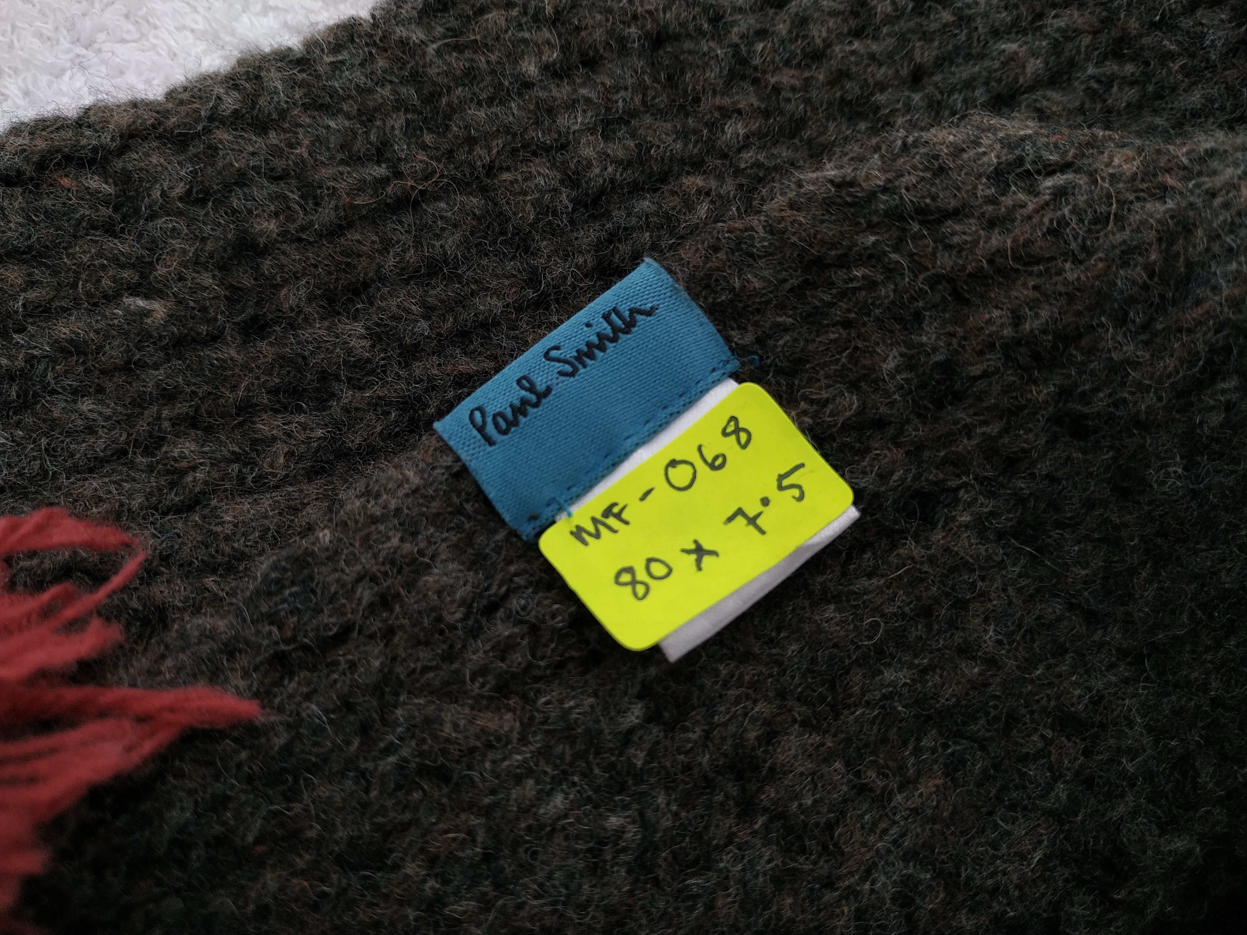 Paul Smith Vintage Paul Smith Wool Scarf/Muffler/Neckwear MF068 Size ONE SIZE - 7 Thumbnail