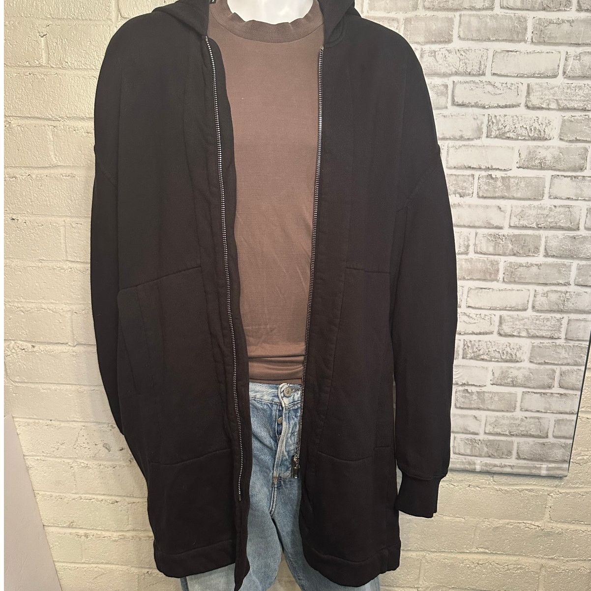 Rick Owens Drkshdw FW22 Strobe Jumbo Peter Hoodie Black size S DU02B4288-F Size US S / EU 44-46 / 1 - 3 Thumbnail