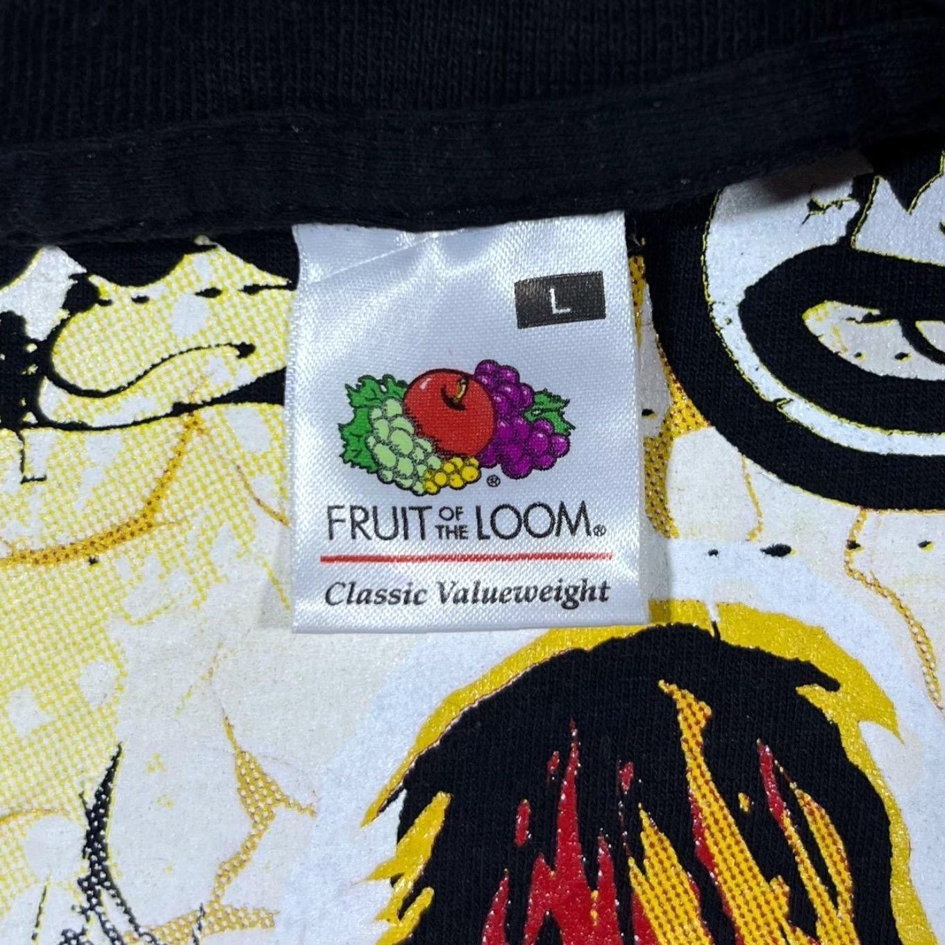 Fruit Of The Loom Tagada Jones Descente Aux Enfers Black T-Shirt Large Mens Band Size US L / EU 52-54 / 3 - 4 Thumbnail