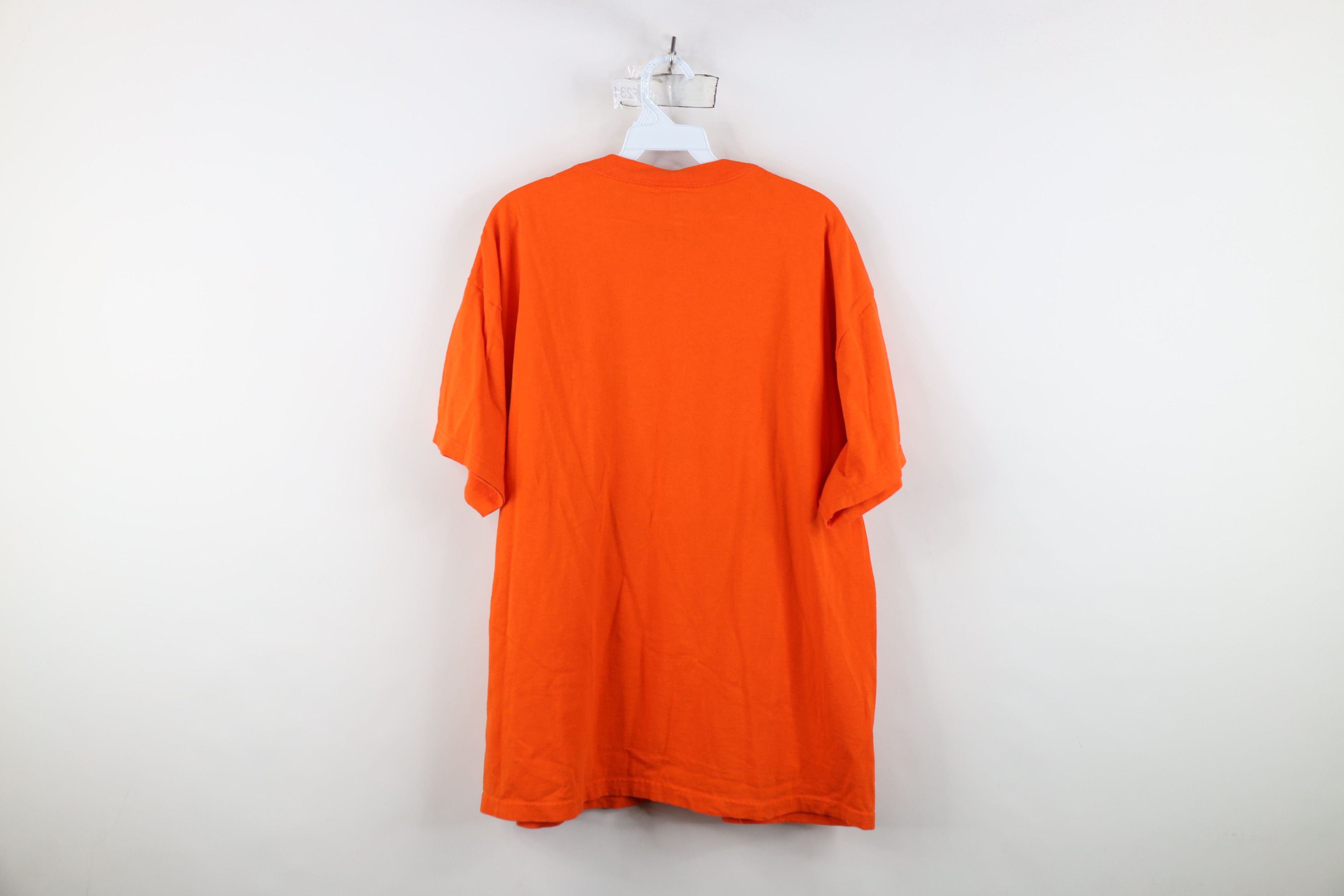 Vintage Vintage 90s Streetwear Pumpkin Face Short Sleeve T-Shirt Size US XL / EU 56 / 4 - 12 Thumbnail