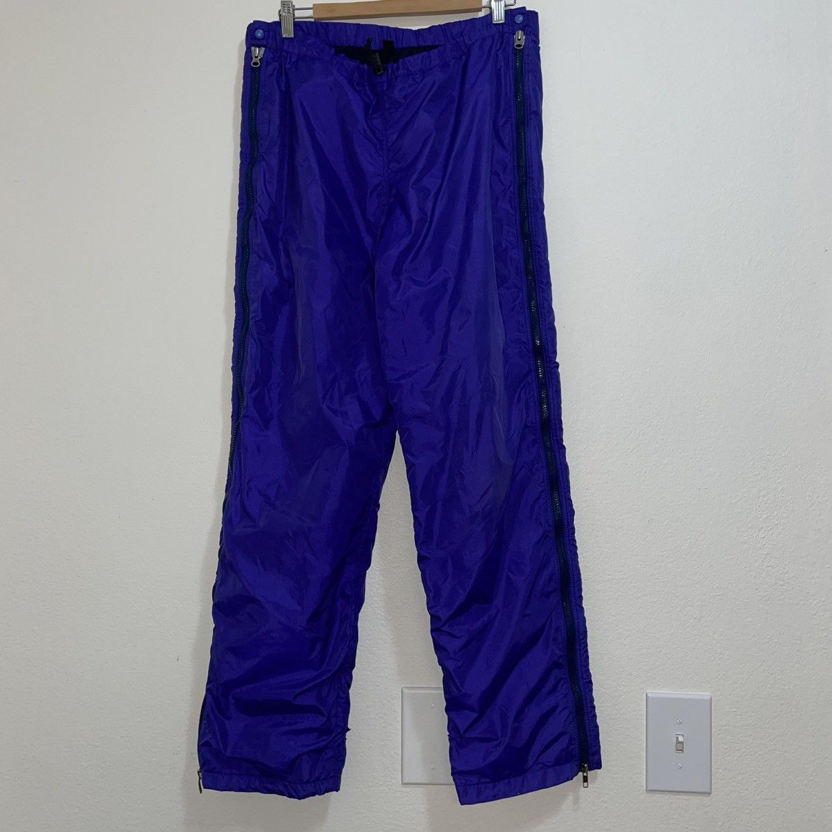 Patagonia × Vintage Vintage Patagonia Fleece Lined Nylon Snow Pant Size US 34 / EU 50 - 3 Thumbnail