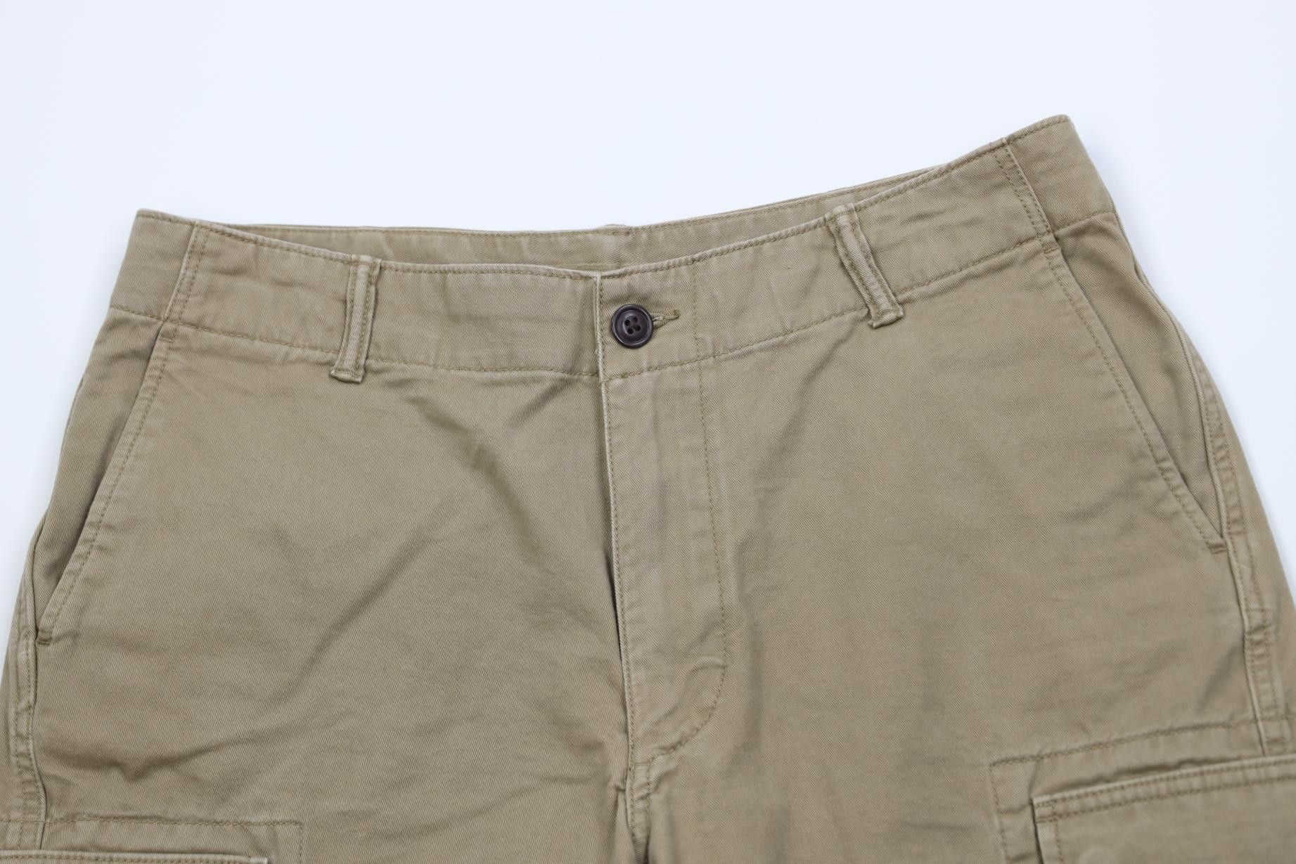 Lands' End Vintage 90s Y2K Lands End Heavyweight Surplus Cargo Shorts Size US 34 / EU 50 - 2 Thumbnail