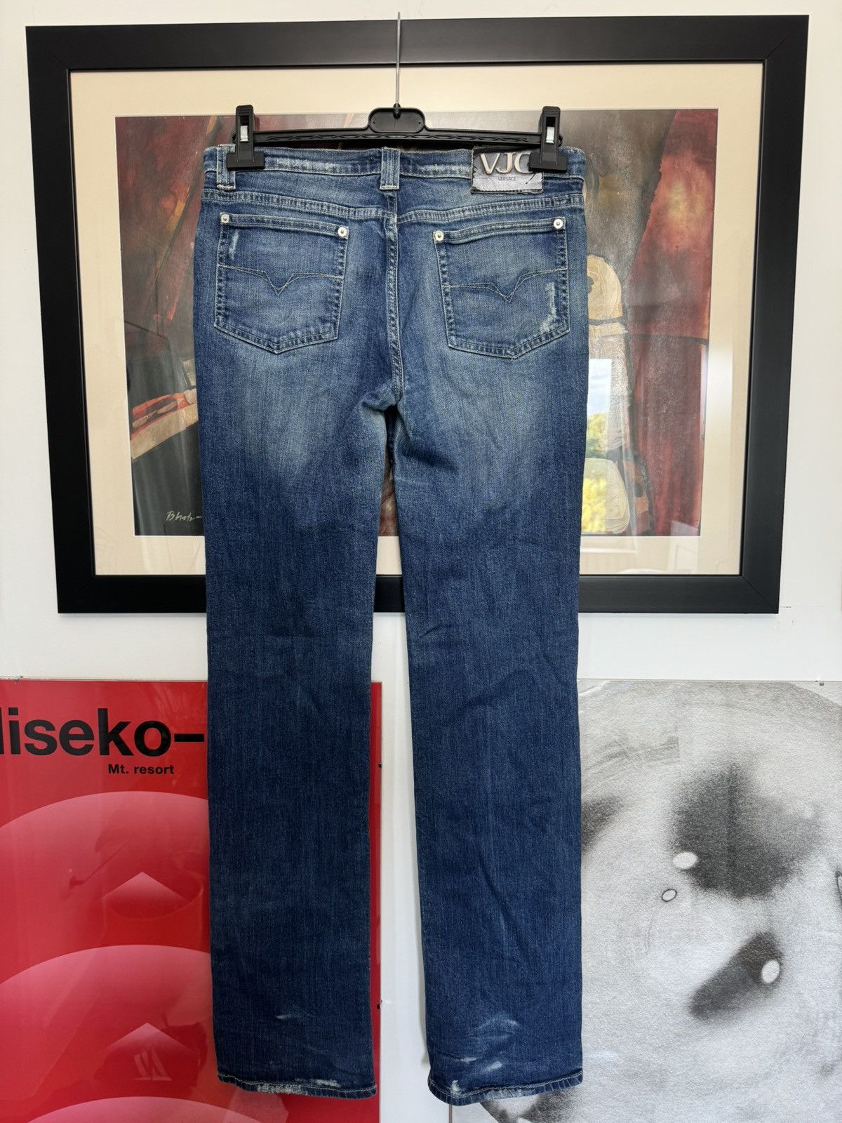 Versace Versace Jeans Couture Vintage Denim Pant Jeans Flared VJC Size US 33 - 2 Thumbnail