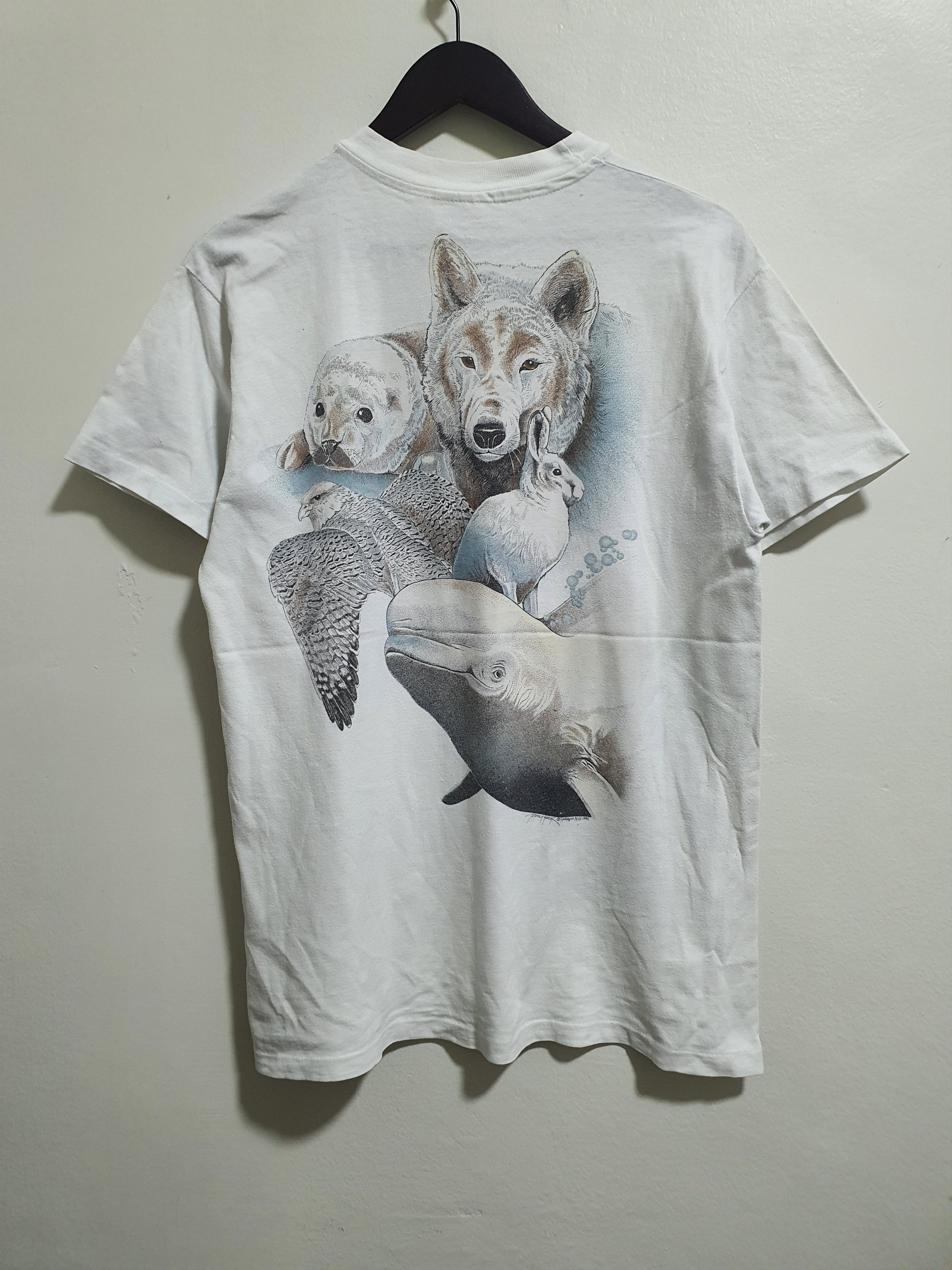 Hanes × Vintage VINTAGE HABITAT HANES BEEFY-T 20/28.5 T-SHIRT Size US M / EU 48-50 / 2 - 2 Thumbnail