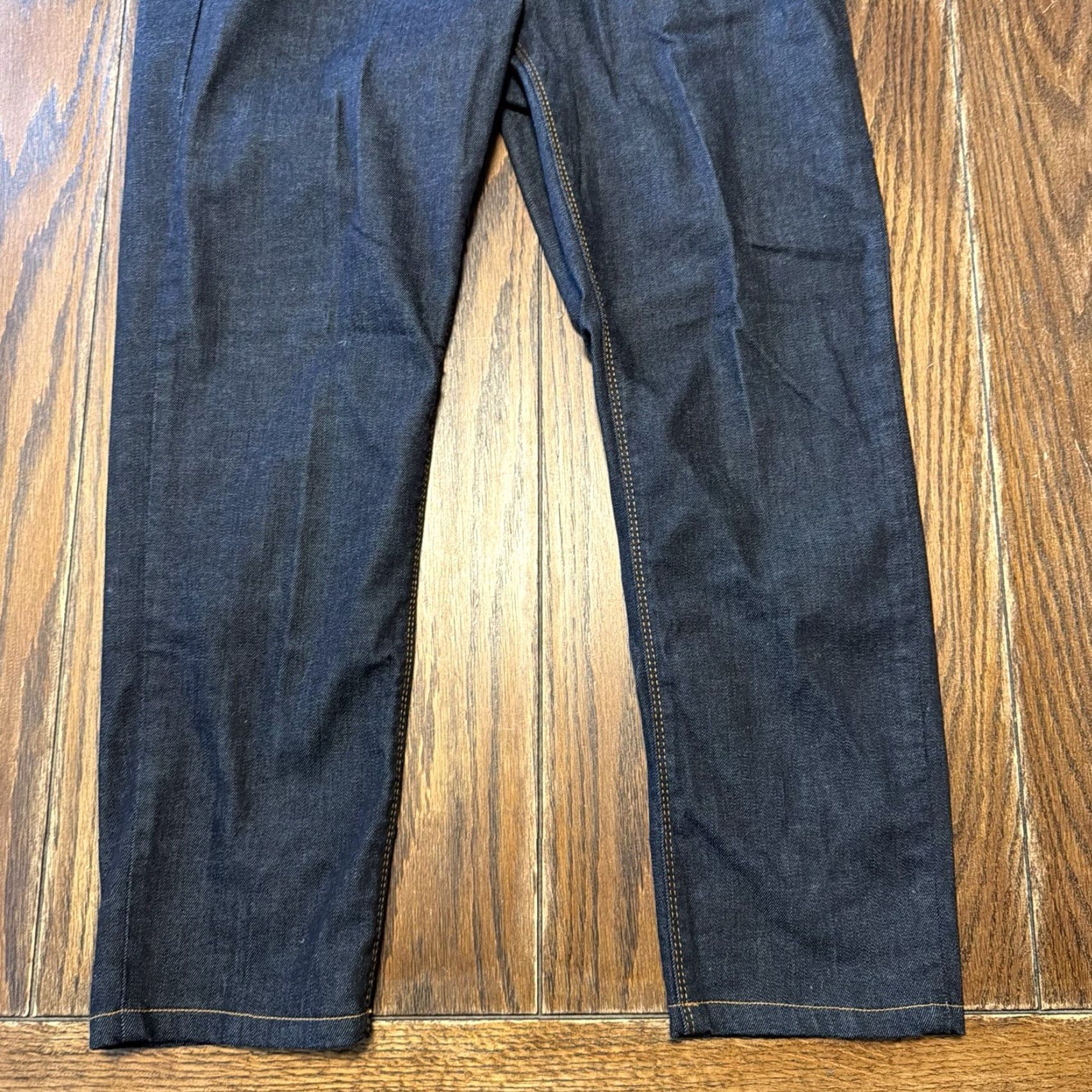 Mott & Bow Mott & Bow Jeans Mens 31x28 Slim Dark Blue Denim Stretch Skinny Straight 5-Pocket Logo City Preppy Mens Size US 31 - 2 Thumbnail