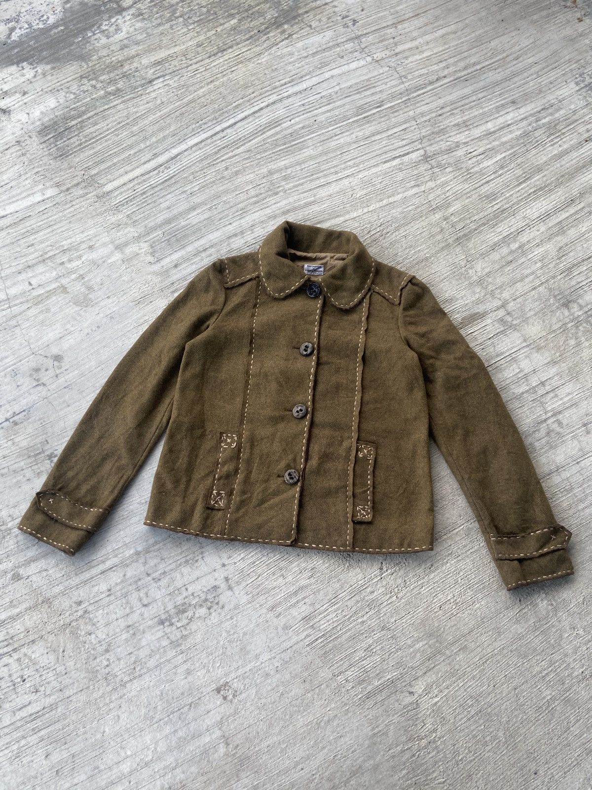Alberta Ferretti Philosophy di Alberta Ferretti Wool Jacket Size US S / EU 44-46 / 1 - 2 Thumbnail