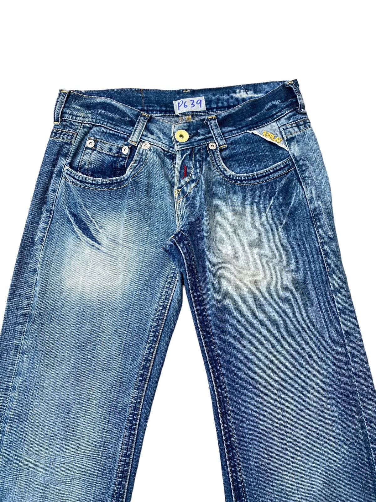 Replay Replay Low Rise Flare Pant Size 30" / US 8 / IT 44 - 3 Thumbnail
