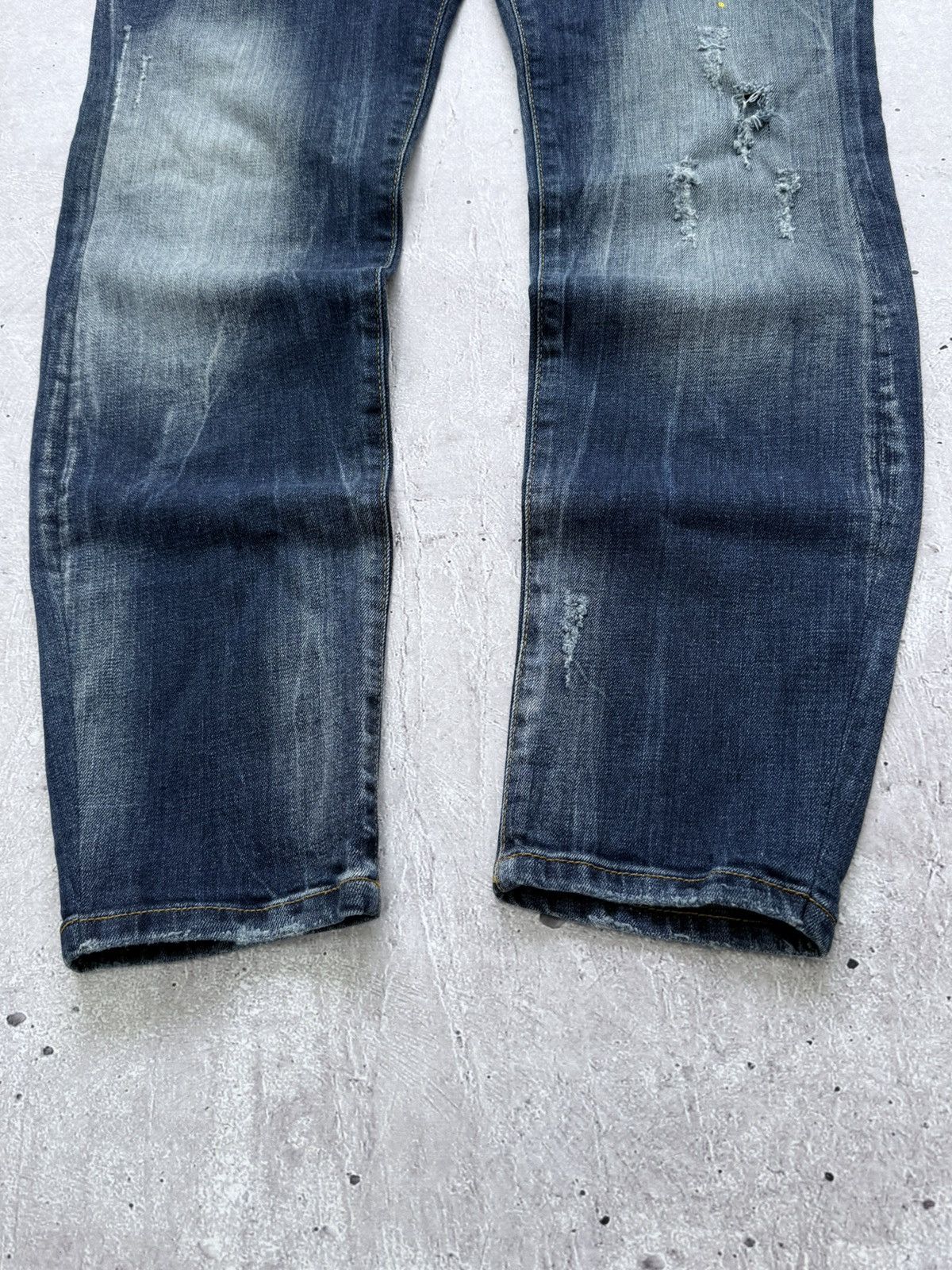 Dsquared2 Dsquared2 Washed Distressed Denim Jeans Amiri Style Size US 34 / EU 50 - 2 Thumbnail