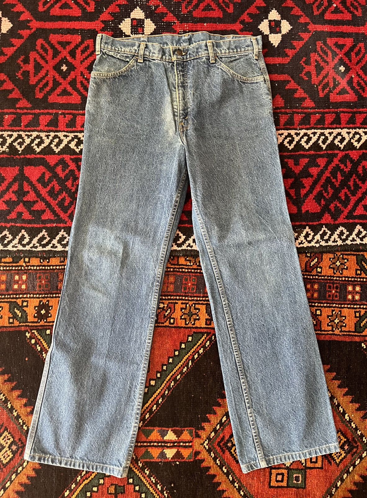 image of Levi’S Fresh Produce Flared Wide-Leg Denim - Sz. 34X31 in Indigo, Men's