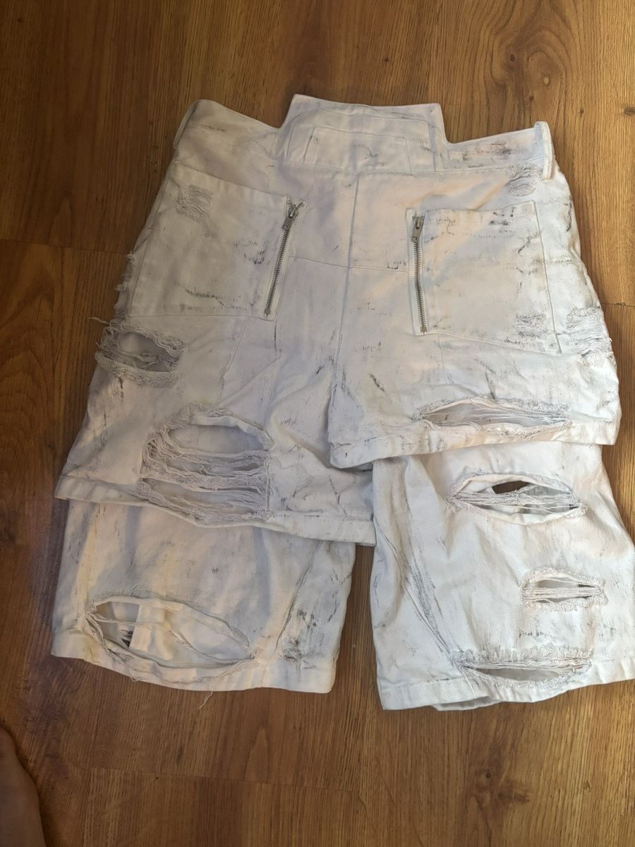 Ranger Cartel Ranger cartel double layered distressed shorts w belt Size US 32 / EU 48 - 2 Thumbnail