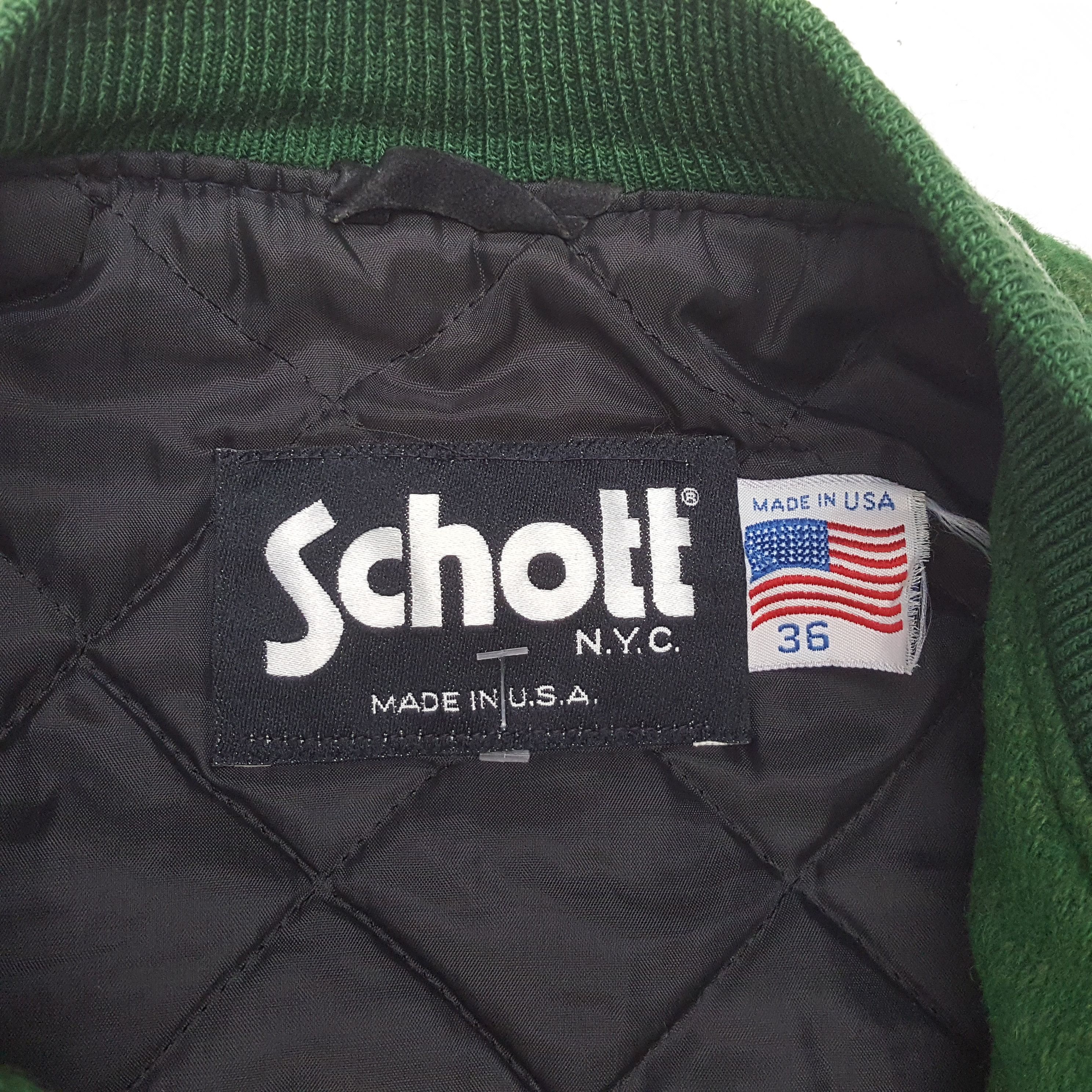 Schott Vintage SCHOTT USA Motorcycle Racing Varsity Jacket C292N18 Size US M / EU 48-50 / 2 - 5 Thumbnail