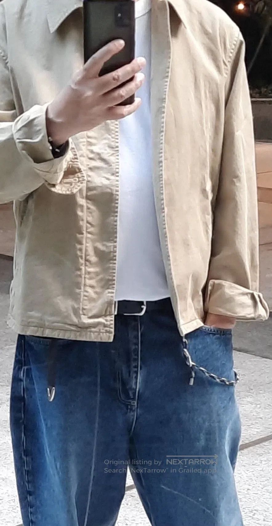 Auralee AURALEE DYED FINX LIGHT CHINO BLOUSON 26SS. Size US XXL / EU 58 / 5 - 6 Thumbnail