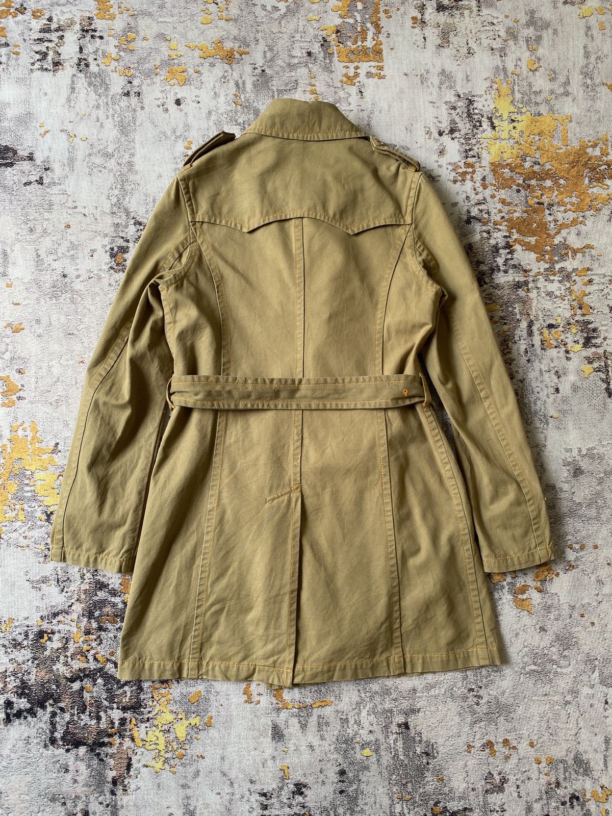 Issey Miyake Sunaokuwahara By Issey Miyake Trench Coat Jacket Size US M / EU 48-50 / 2 - 4 Thumbnail