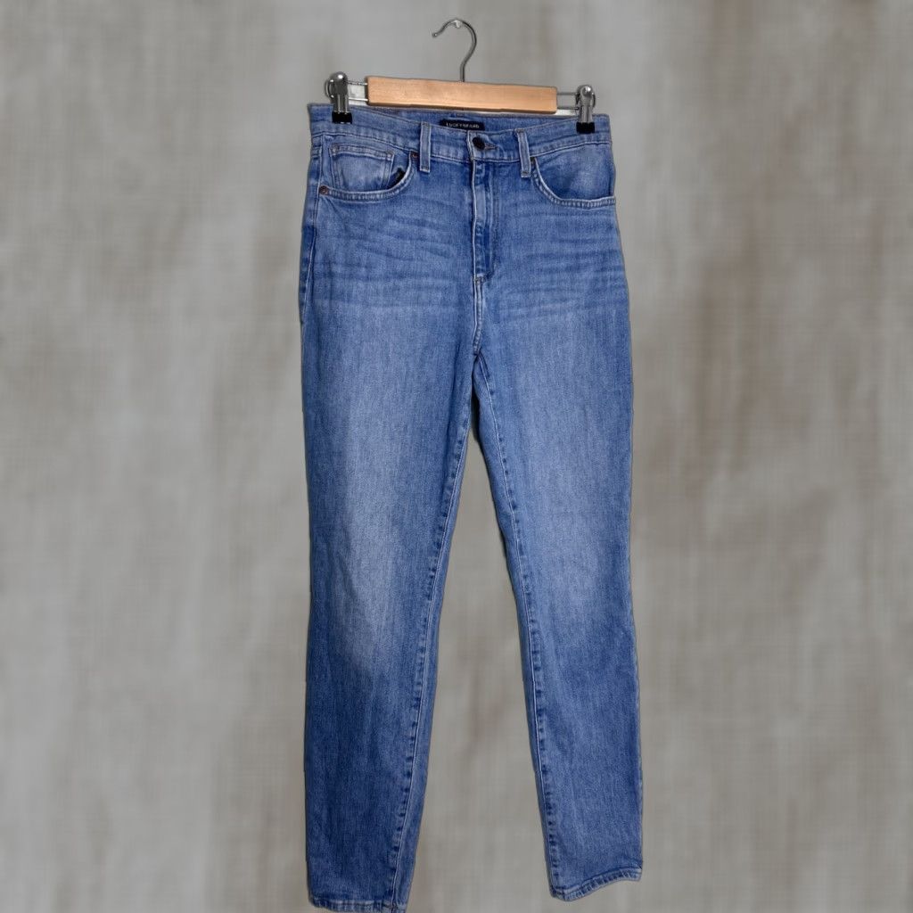 Lucky Brand Lucky Brand Bridgette Skinny Jeans - Light Wash Distressed High Rise 6R 27x29 Women Size ONE SIZE - 1 Thumbnail