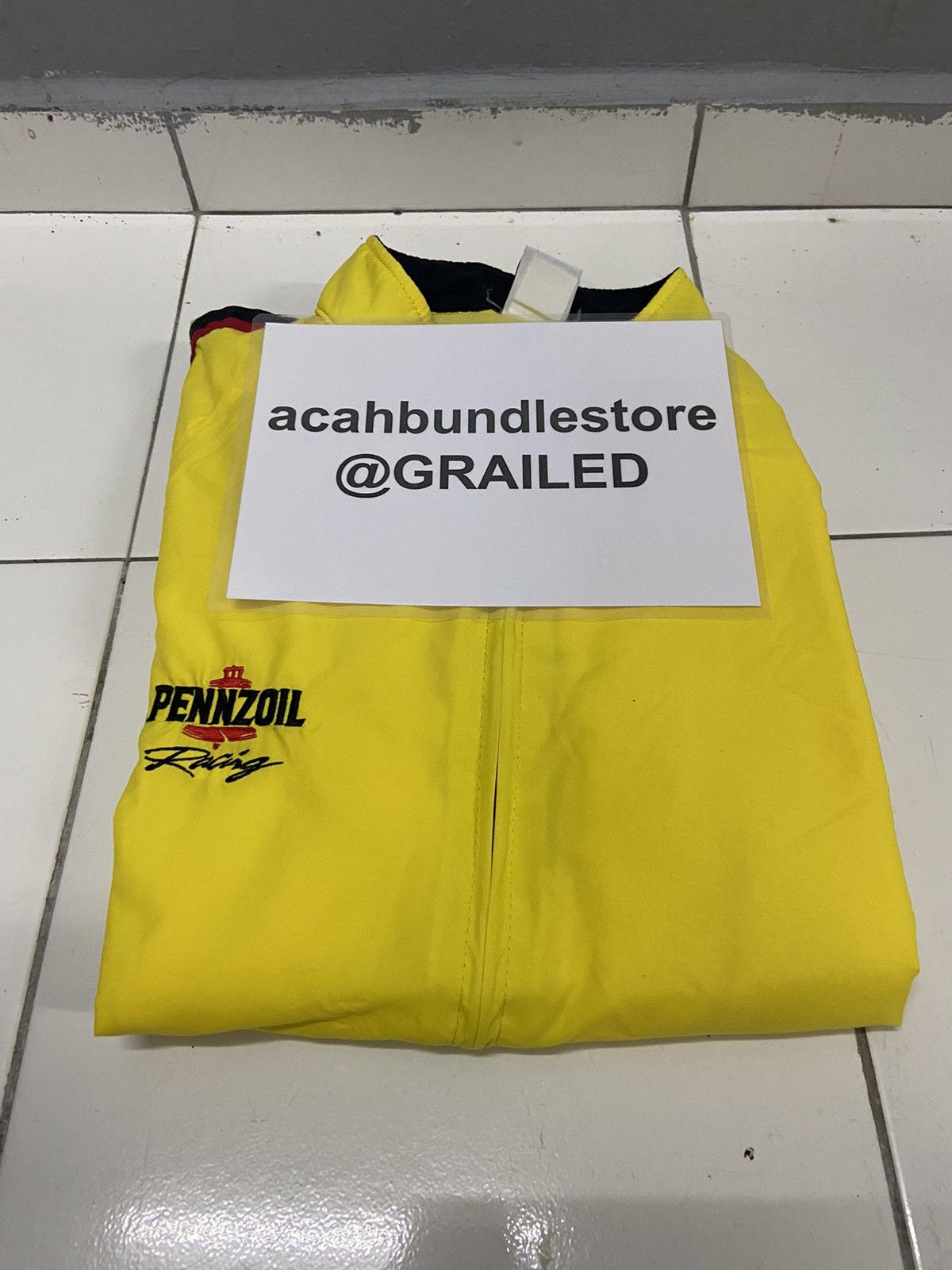 Formula 1 VINTAGE PENNZOIL RACING LIGHT JACKET Size US XL / EU 56 / 4 - 15 Thumbnail