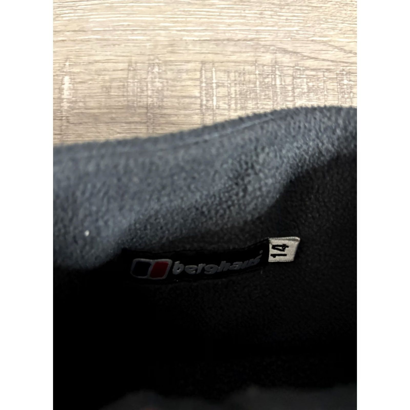 Berghaus Berghaus Womens 14 Black Fleece Pullover Hiking Walking Outdoor Top Quarter Zip Size XL / US 12-14 / IT 48-50 - 4 Thumbnail