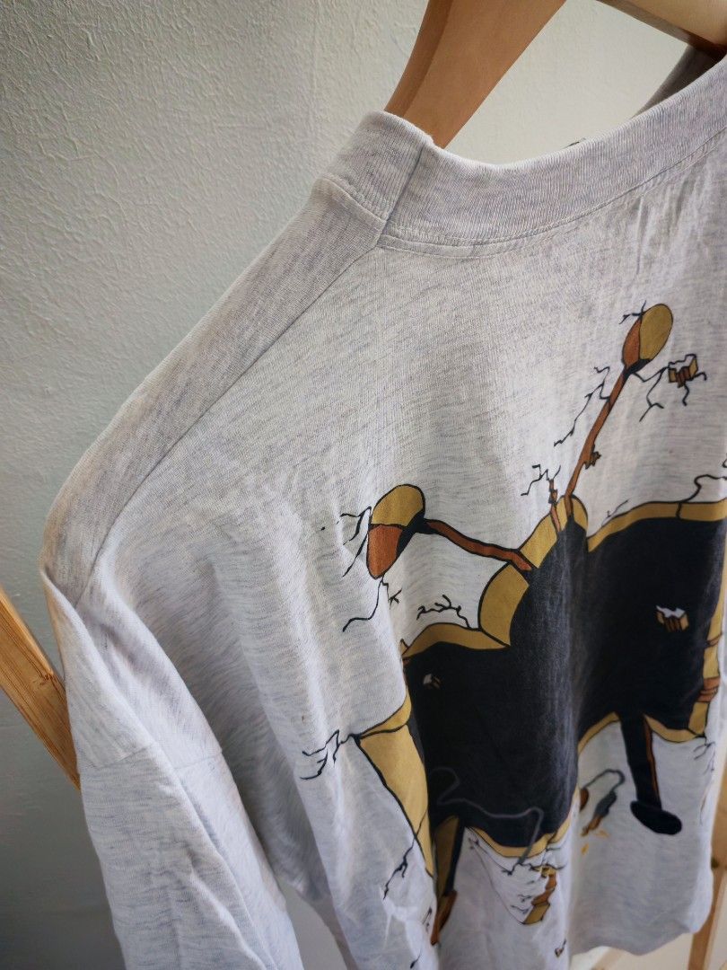 Nutmeg Vintage wowow TV bs-5ch mirror print shirt Size US L / EU 52-54 / 3 - 6 Thumbnail