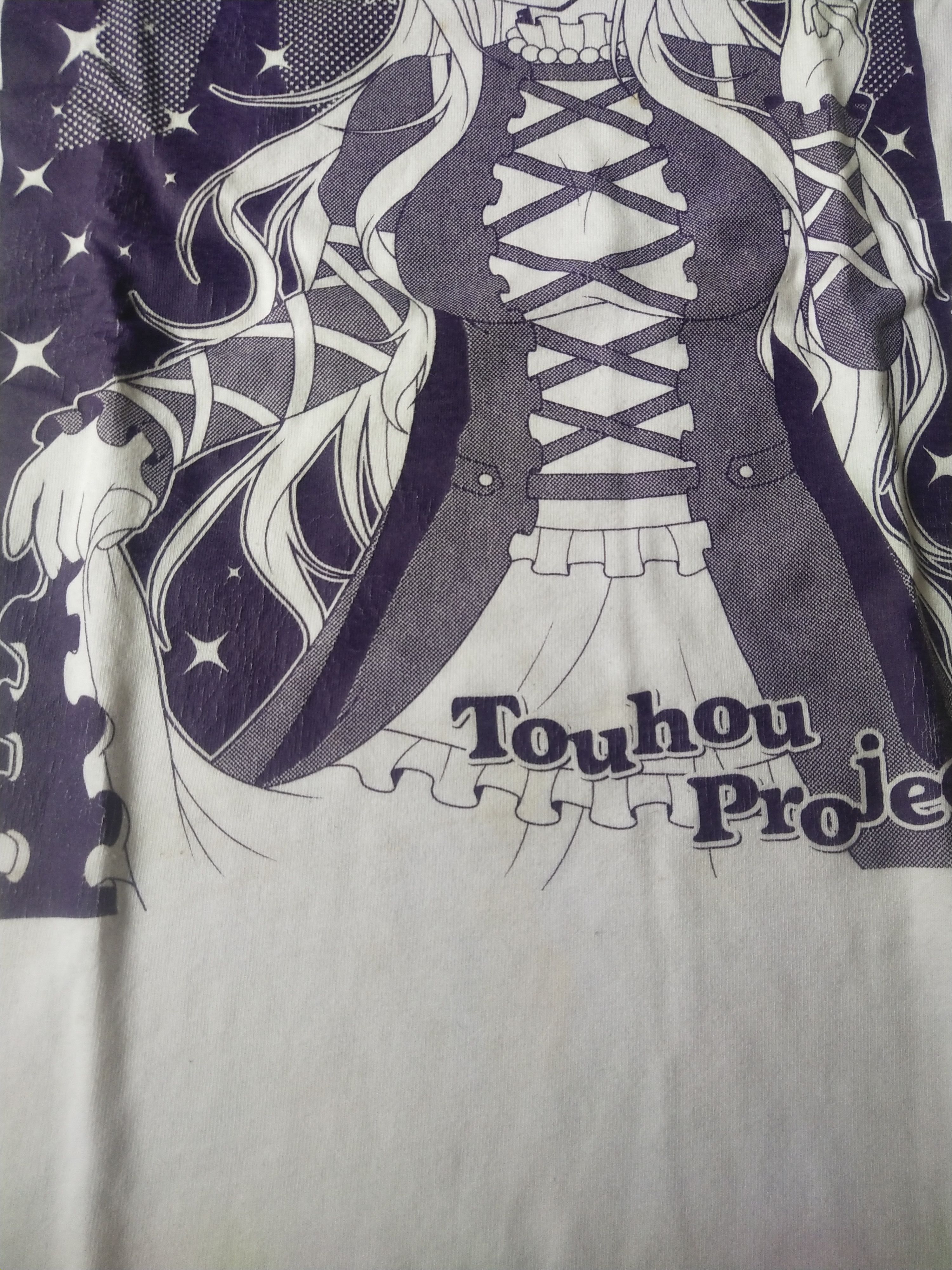 Anime Touhou Project Byakuren Hijiri Graphic Waifu Anime Tee Size US M / EU 48-50 / 2 - 3 Thumbnail