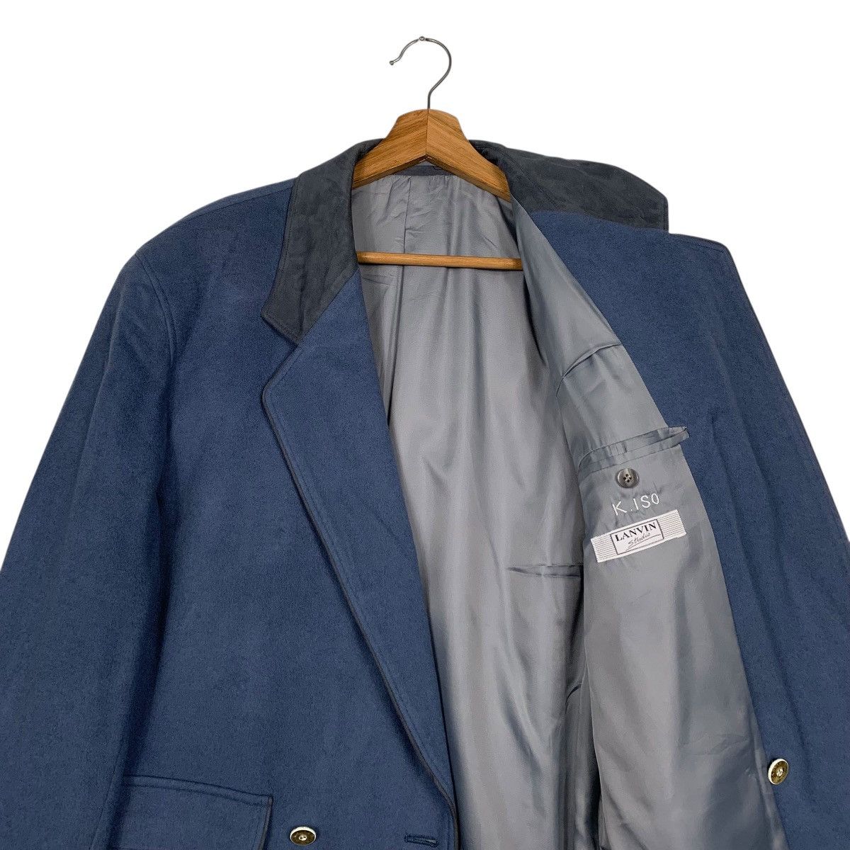 Lanvin Lanvin Studio Wool Double Breasted Blazer Jacket Size US M / EU 48-50 / 2 - 10 Thumbnail