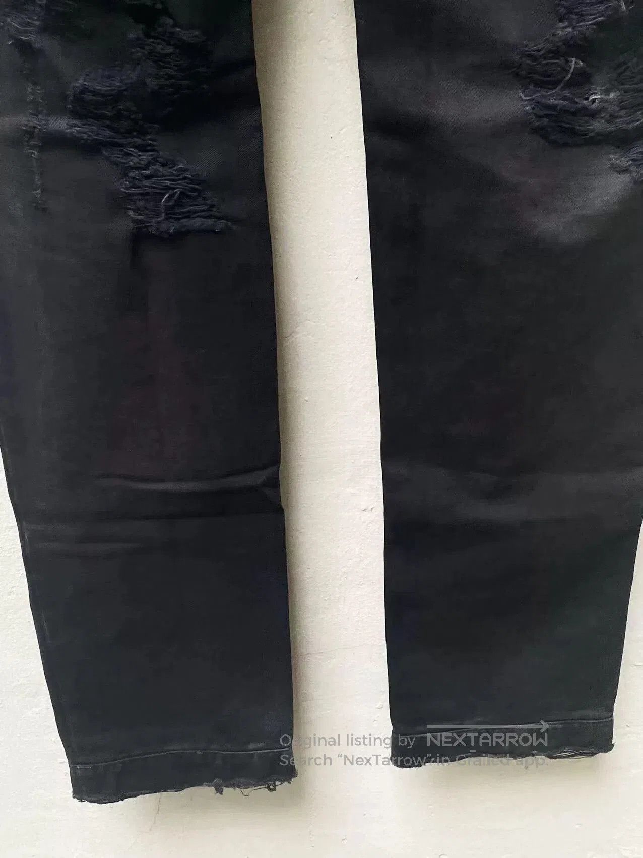 Dolce & Gabbana Dolce & Gabbana Distressed Black Jeans. Size 28" / US 6 / IT 42 - 7 Thumbnail