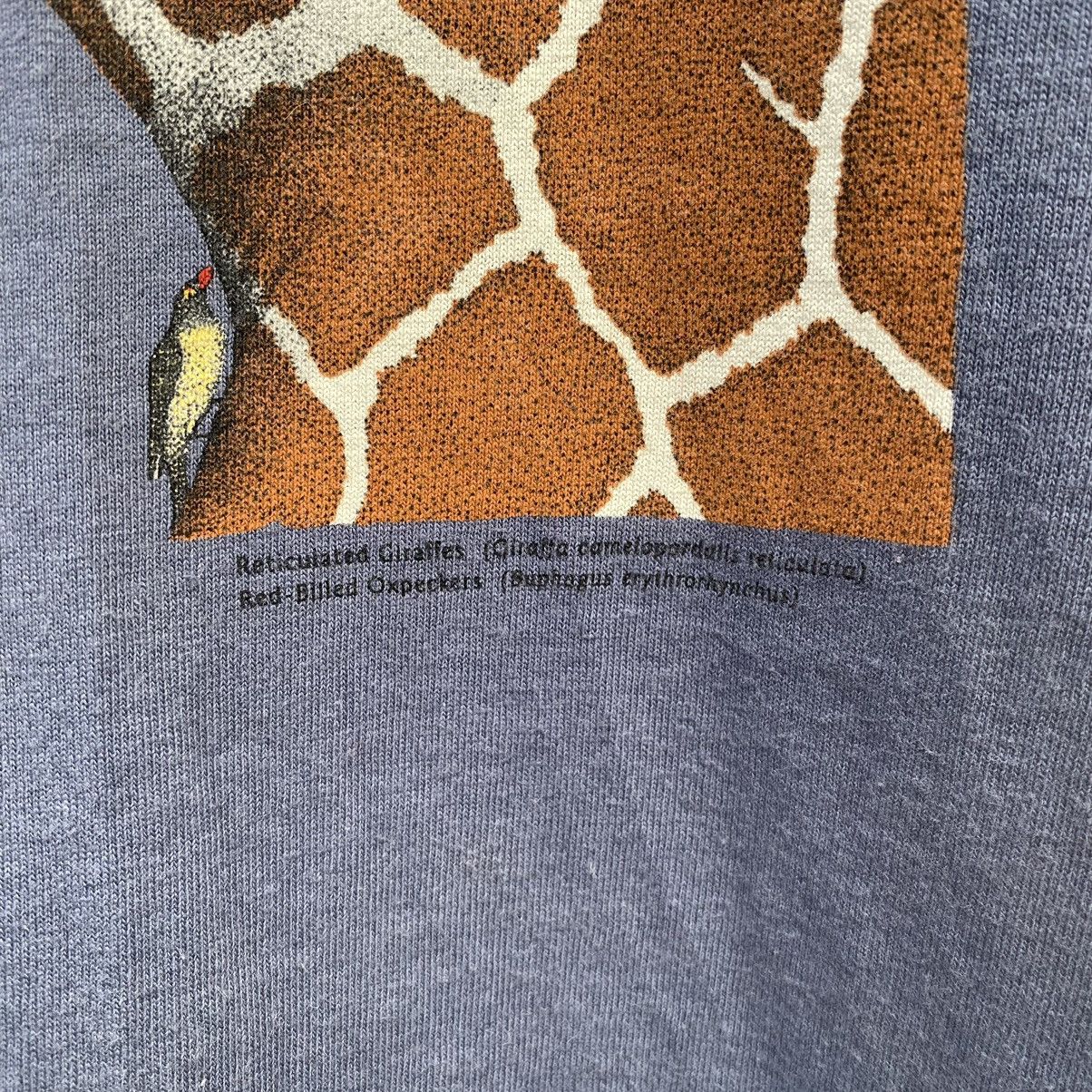 Vintage Thrashed Faded Vintage 90s Liberty Graphics Animal Tee Size US L / EU 52-54 / 3 - 4 Thumbnail