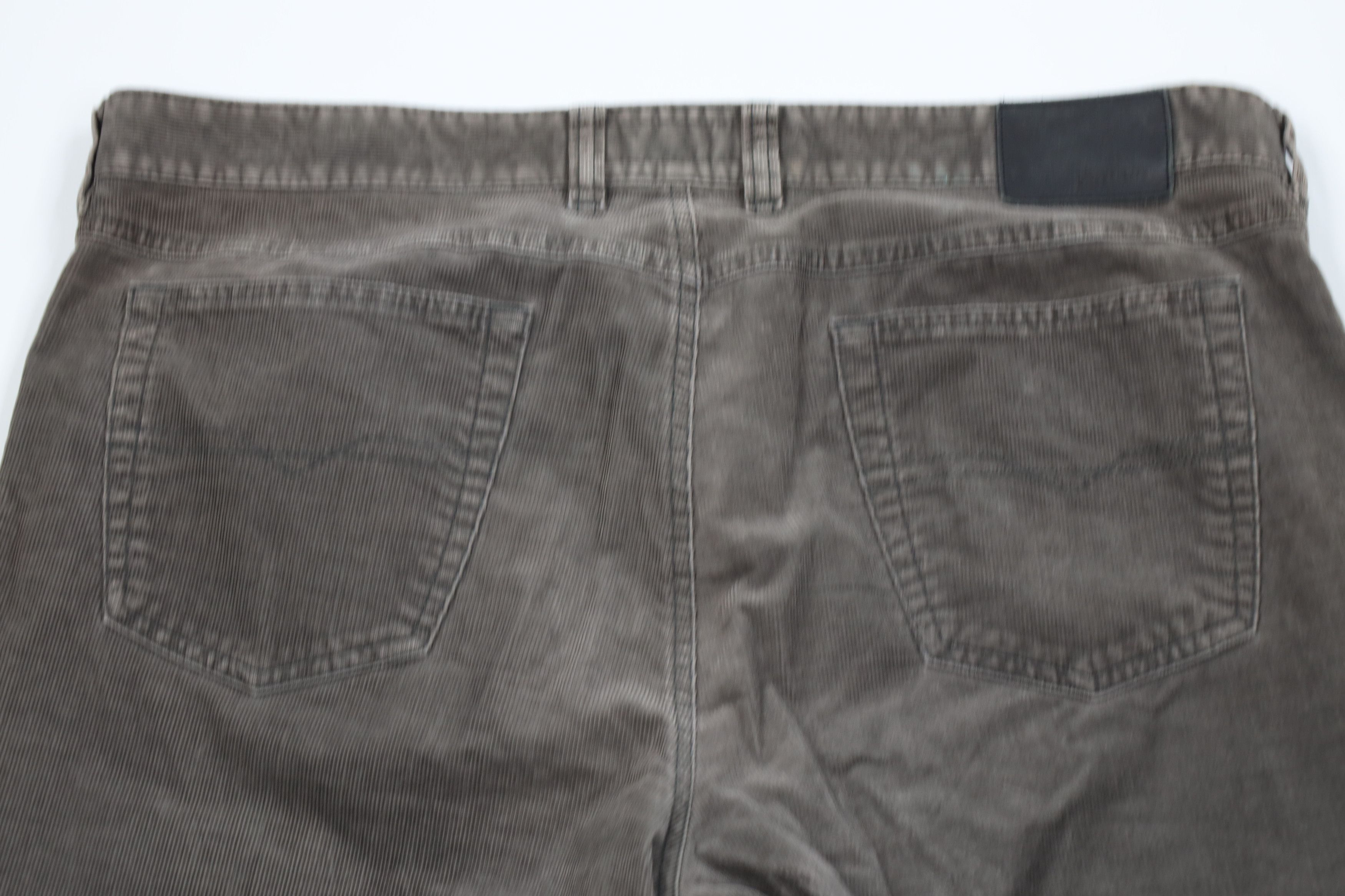 Gardeur Gardeur Wide Leg Bootcut Corduroy Chino Pants Trousers Gray Size US 40 / EU 56 - 12 Thumbnail