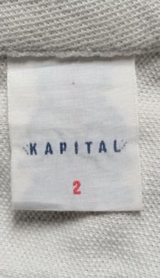 Kapital Kapital Jalan White Polos Size US M / EU 48-50 / 2 - 3 Thumbnail