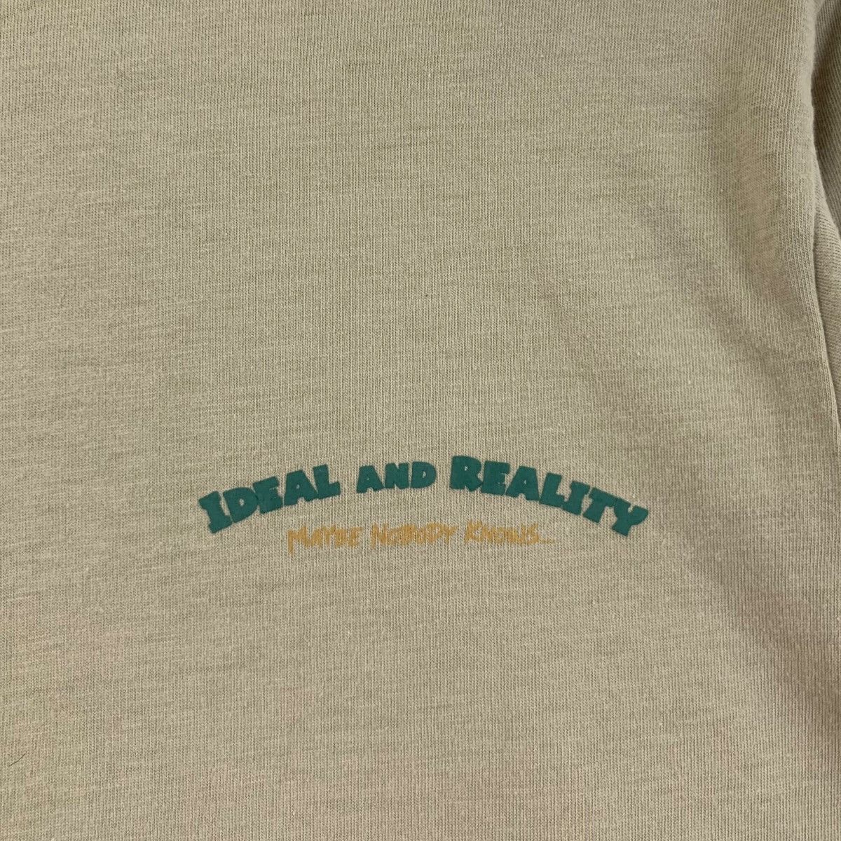 Vintage KRIFF MAYER OUTDOOR Ideal & Reality Illustration Tee Shirt Size M / US 6-8 / IT 42-44 - 3 Thumbnail