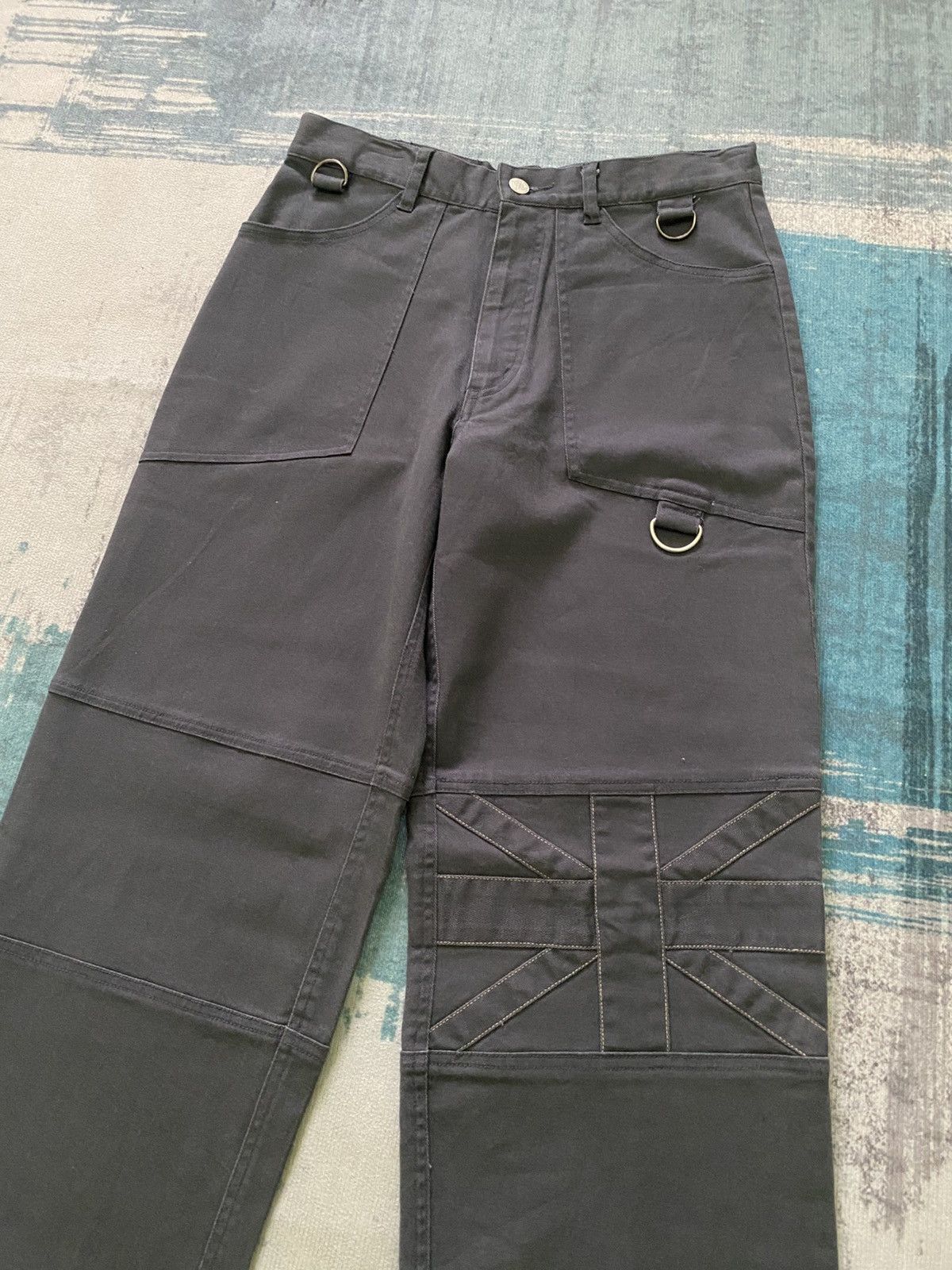 Punk and Yo × Seditionaries × Skull Jeans by an Alchemist Slash Number Punk Design Pants Size US 30 / EU 46 - 3 Thumbnail