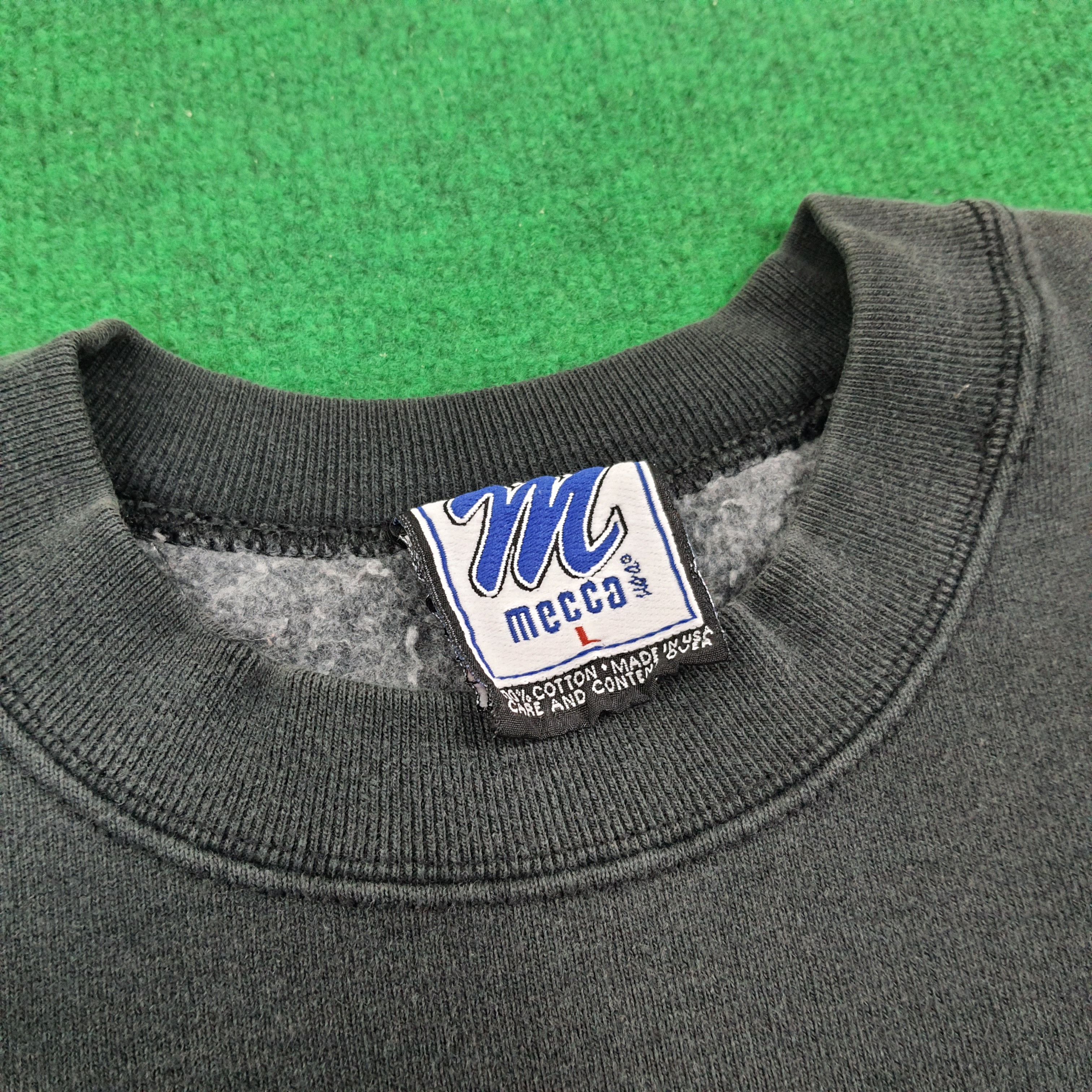 Mecca × Vintage Vintage Mecca Boys Streetwear Sweatshirt Size US L / EU 52-54 / 3 - 4 Thumbnail