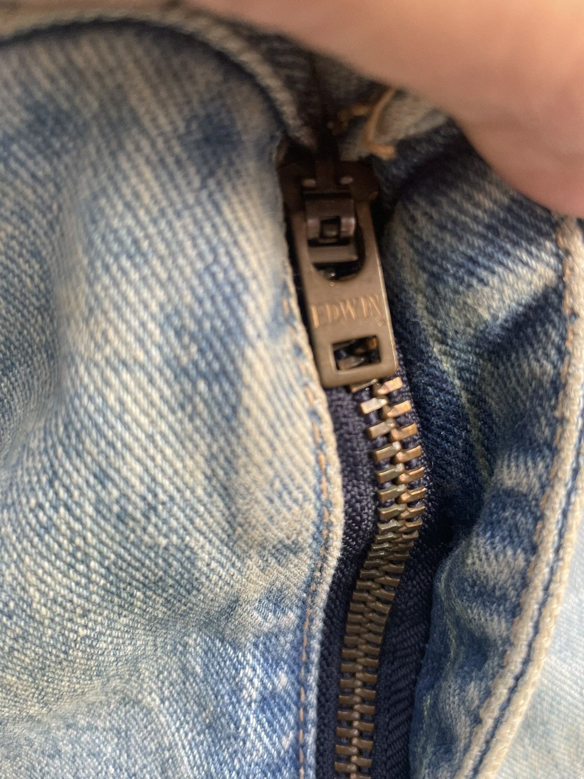 Edwin × Japanese Brand × Vintage Vintage Edwin 1502 Faded Denim Size US 30 / EU 46 - 22 Thumbnail