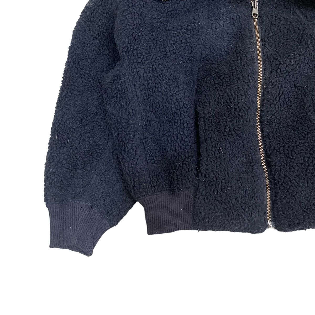 Lemaire × Uniqlo Vintage Uniqlo x Lemaire Turtleneck Sherpa Zipper Jacket Size L / US 10 / IT 46 - 7 Thumbnail