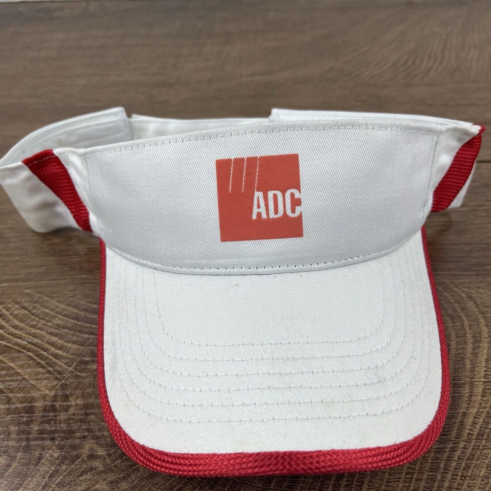 Other ADC W Visor Hat White ADC Cap Hat Adjustable Hat White Adult Size ONE SIZE - 5 Thumbnail