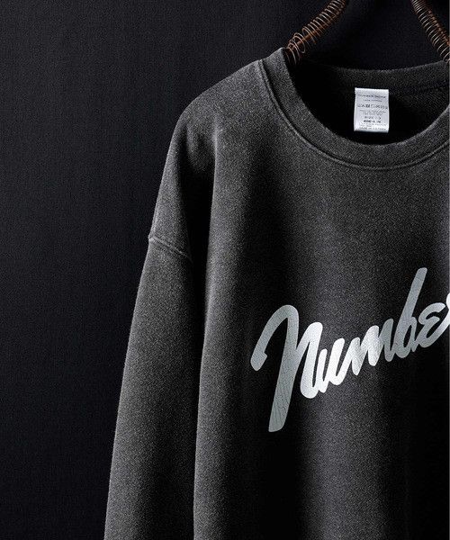 Number (N)ine Number nine logo POWDER BREACH sweatshirt Size US L / EU 52-54 / 3 - 2 Thumbnail