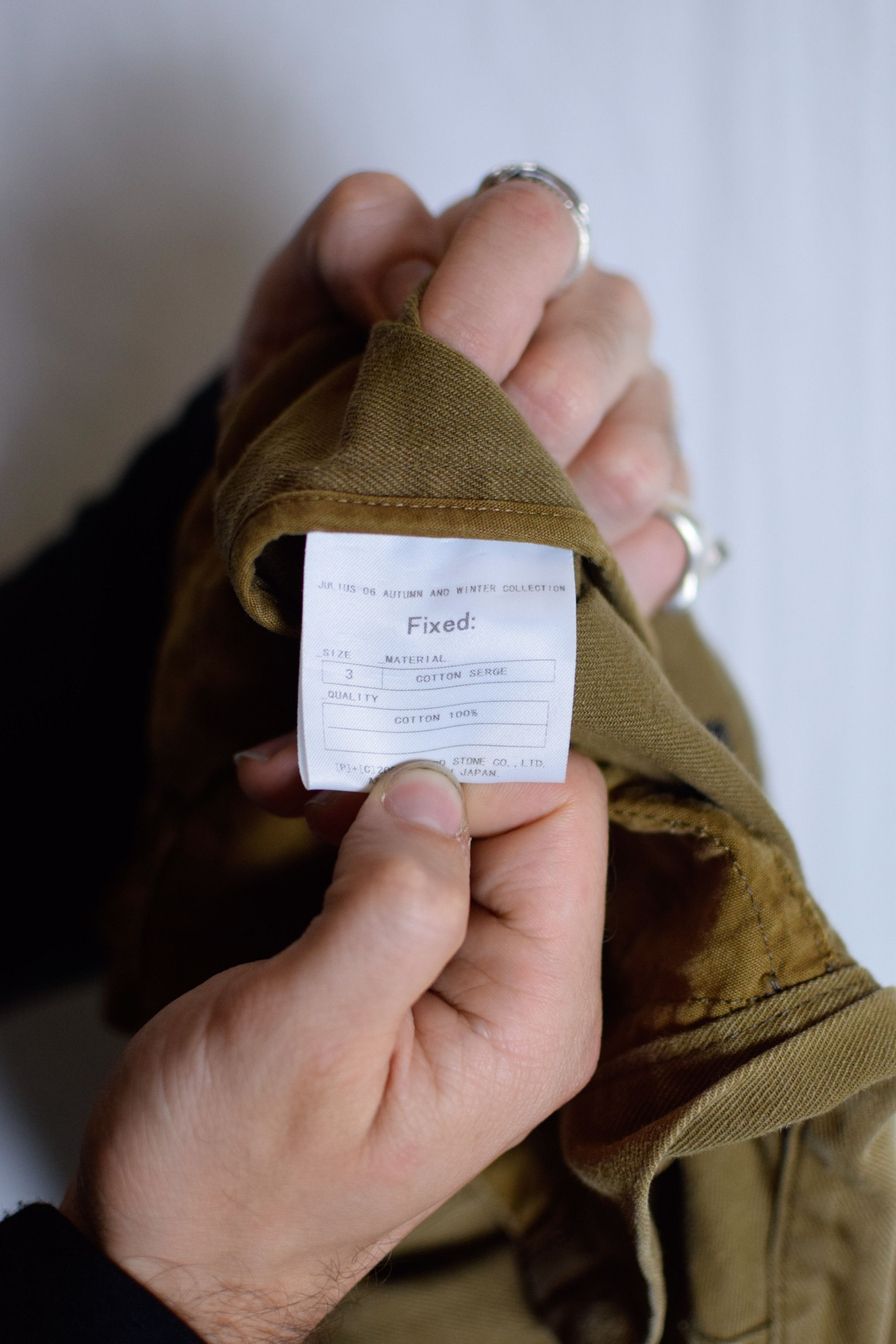 Julius Julius AW06 Fixed Military Jacket - 157BLM1 Size US L / EU 52-54 / 3 - 14 Thumbnail